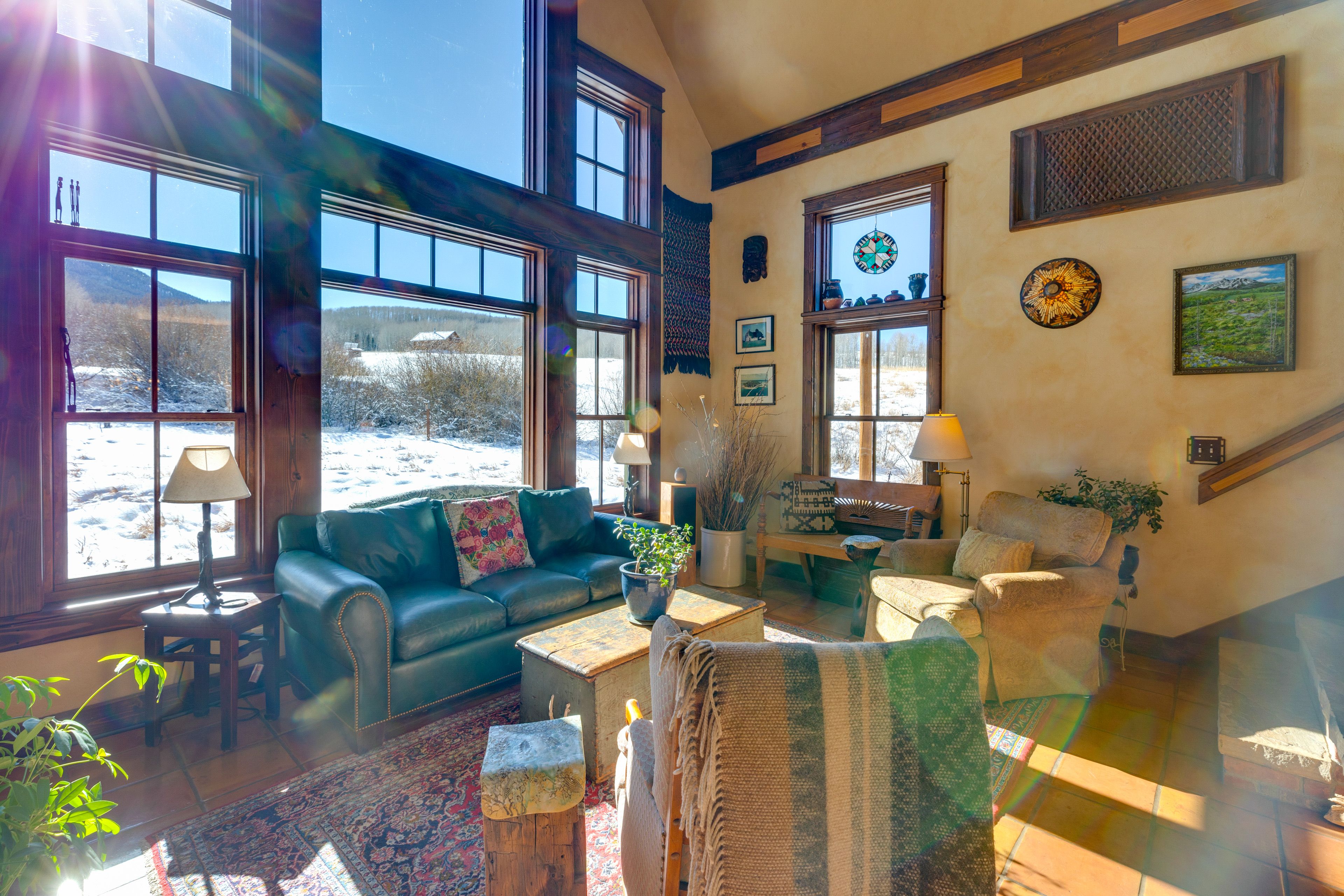 Living Room | Free WiFi | Central Heat | 1st Floor