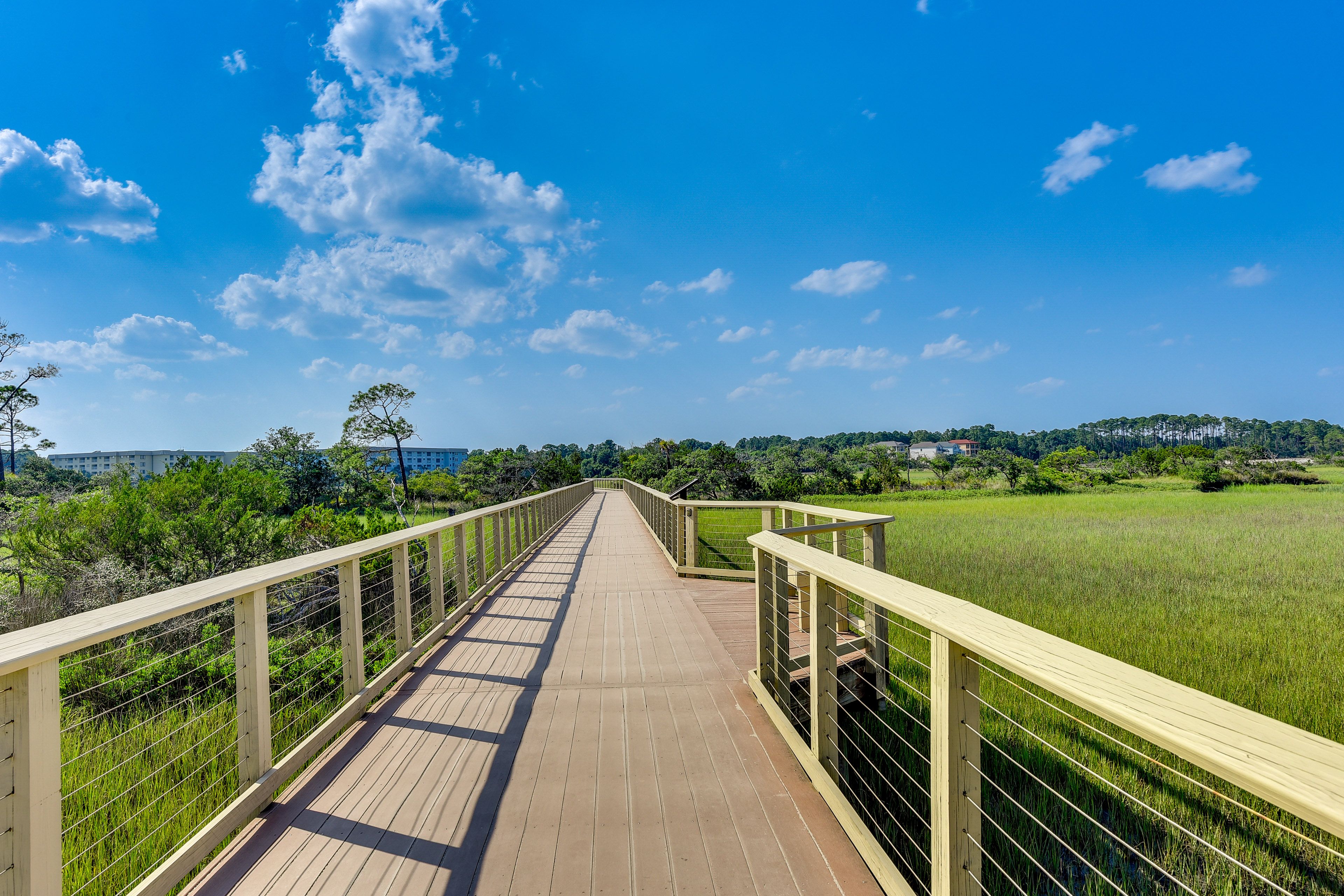 Boardwalk from Villa to Beach | No Stairs | Ten Minute Walk | Summer Shuttle