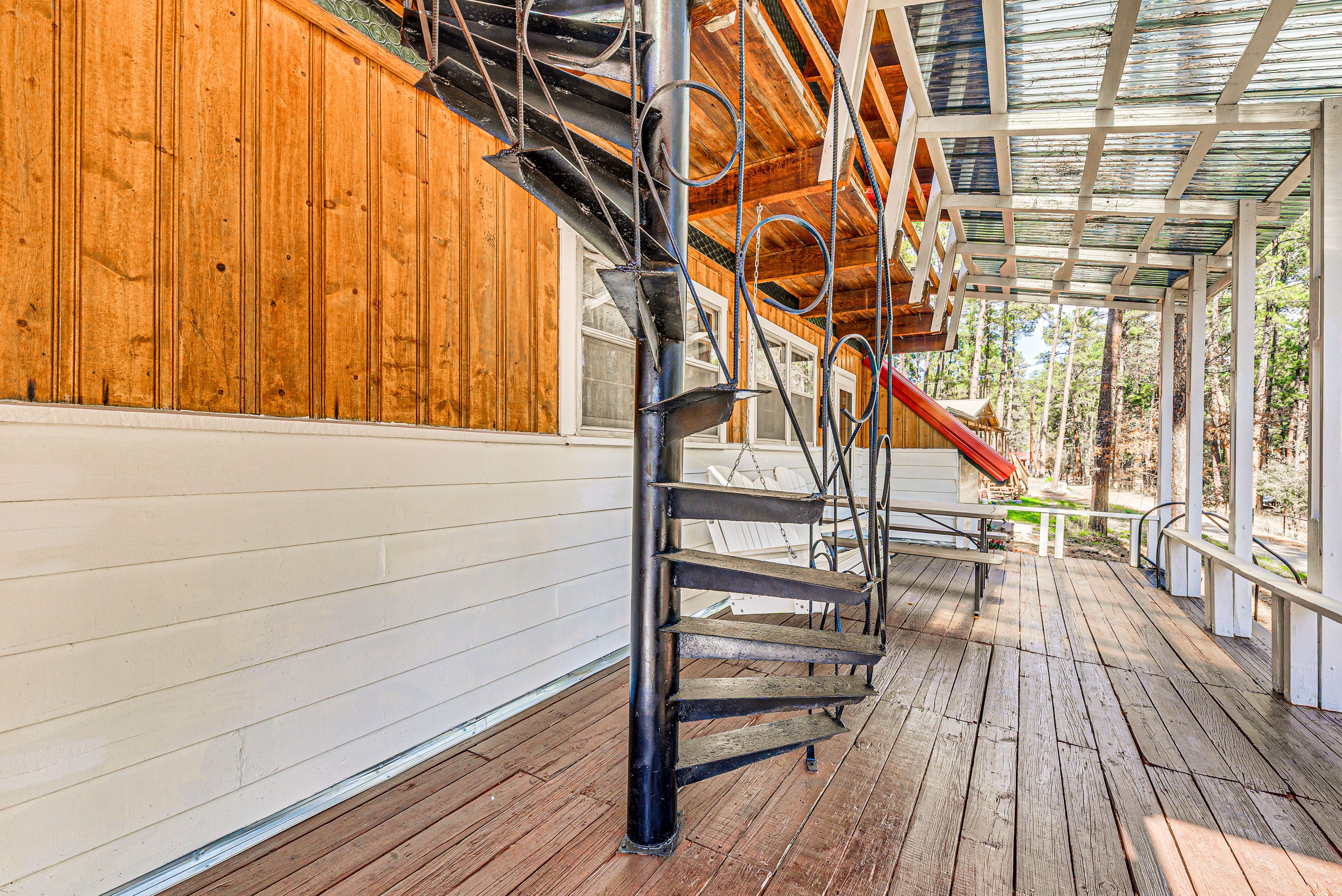 Porch | Spiral Staircase