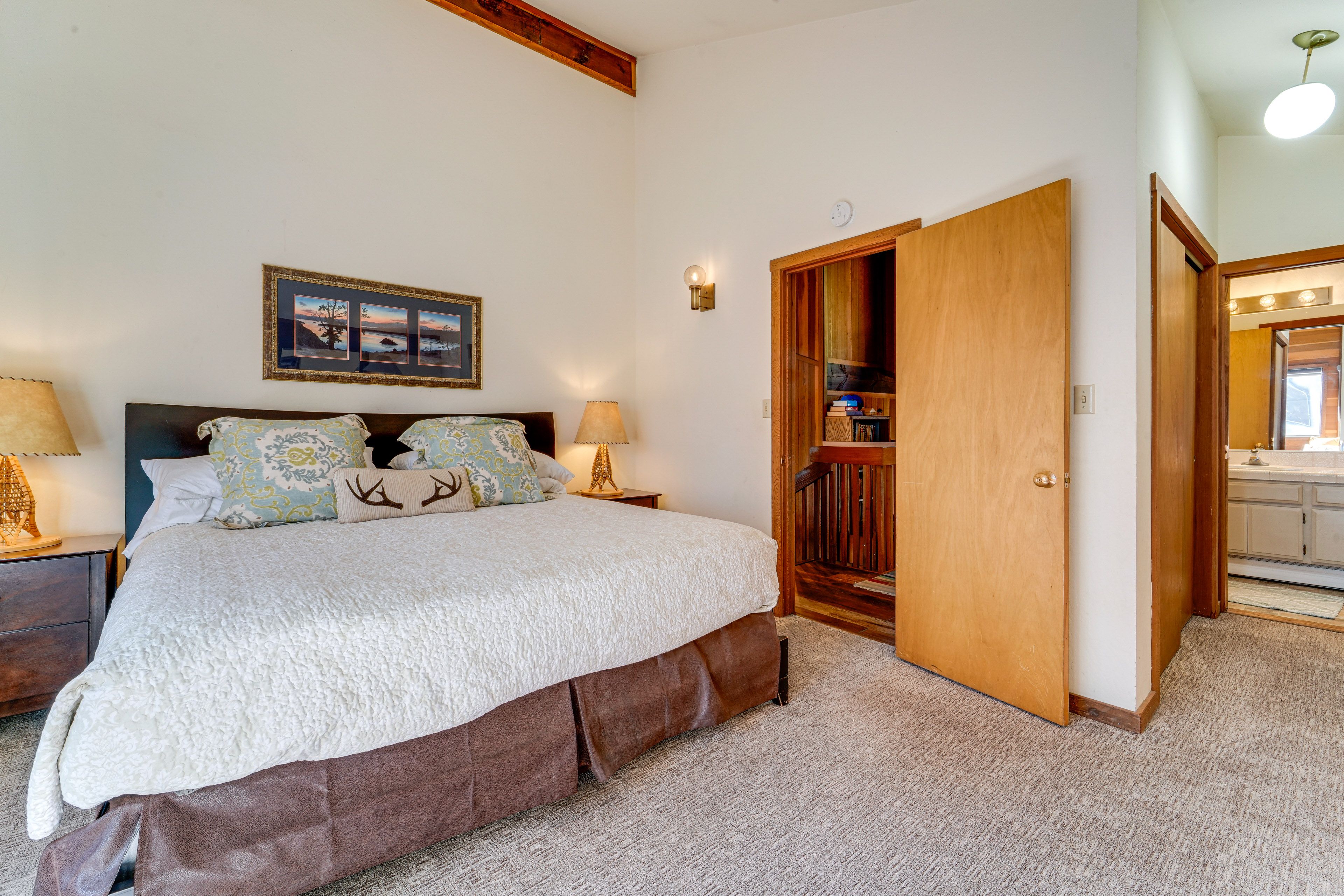 Bedroom 1 | 2nd Floor | King Bed | Linens Provided