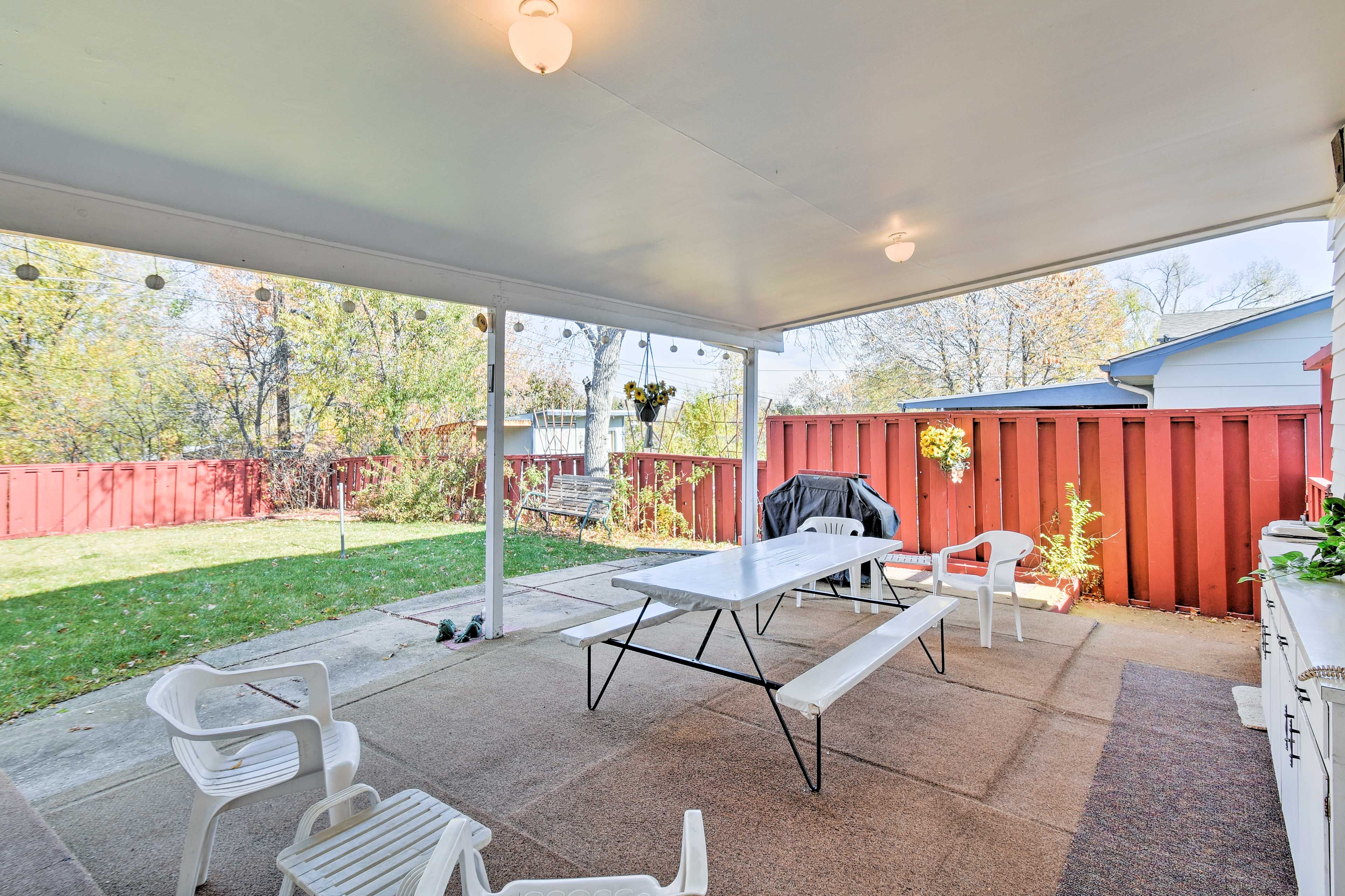 Outdoor Space | Covered Patio | Dining Area