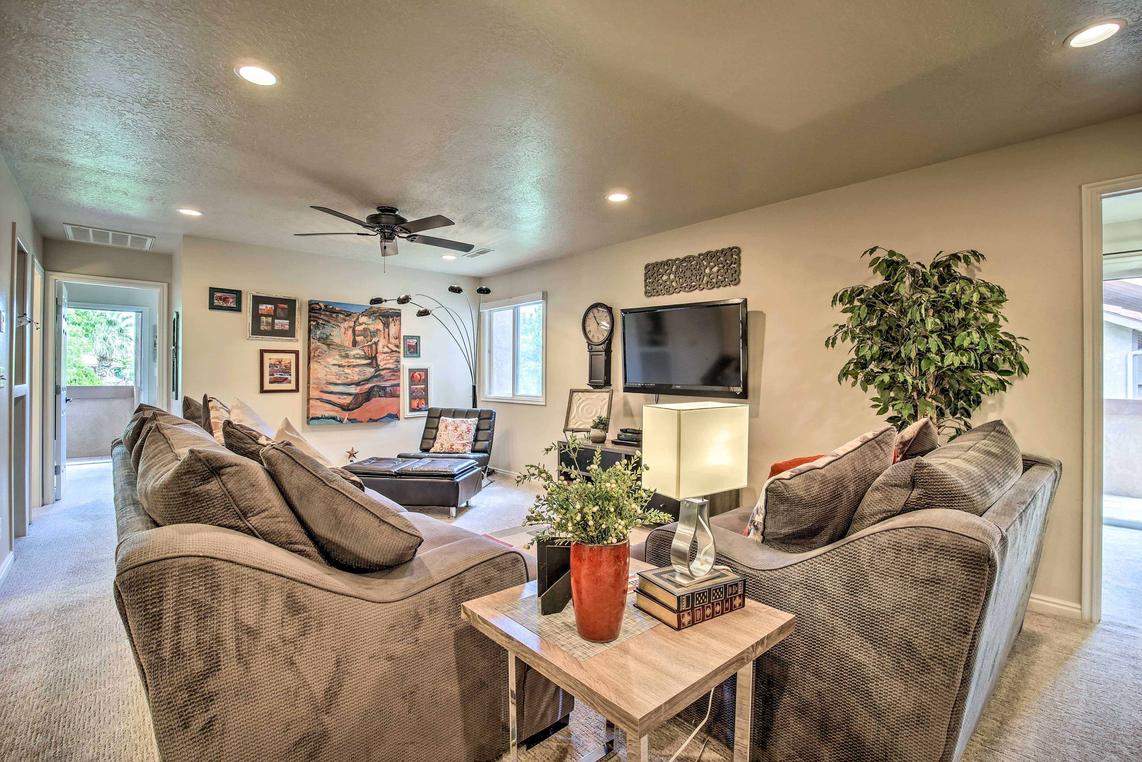 St. George Vacation Rental | 2BR | 1BA | 1,076 Sq Ft | Steps