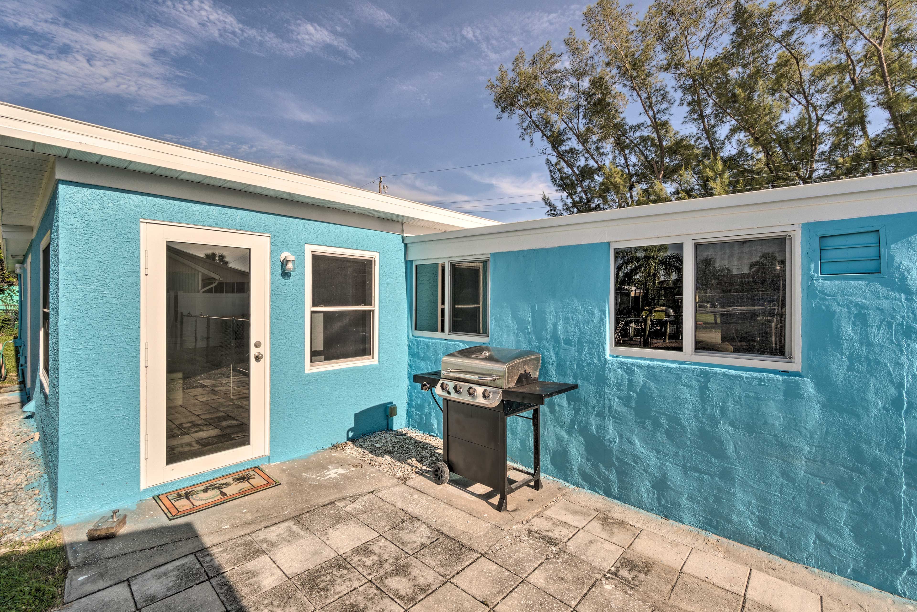 Outdoor Space | Private Patio | Gas Grill