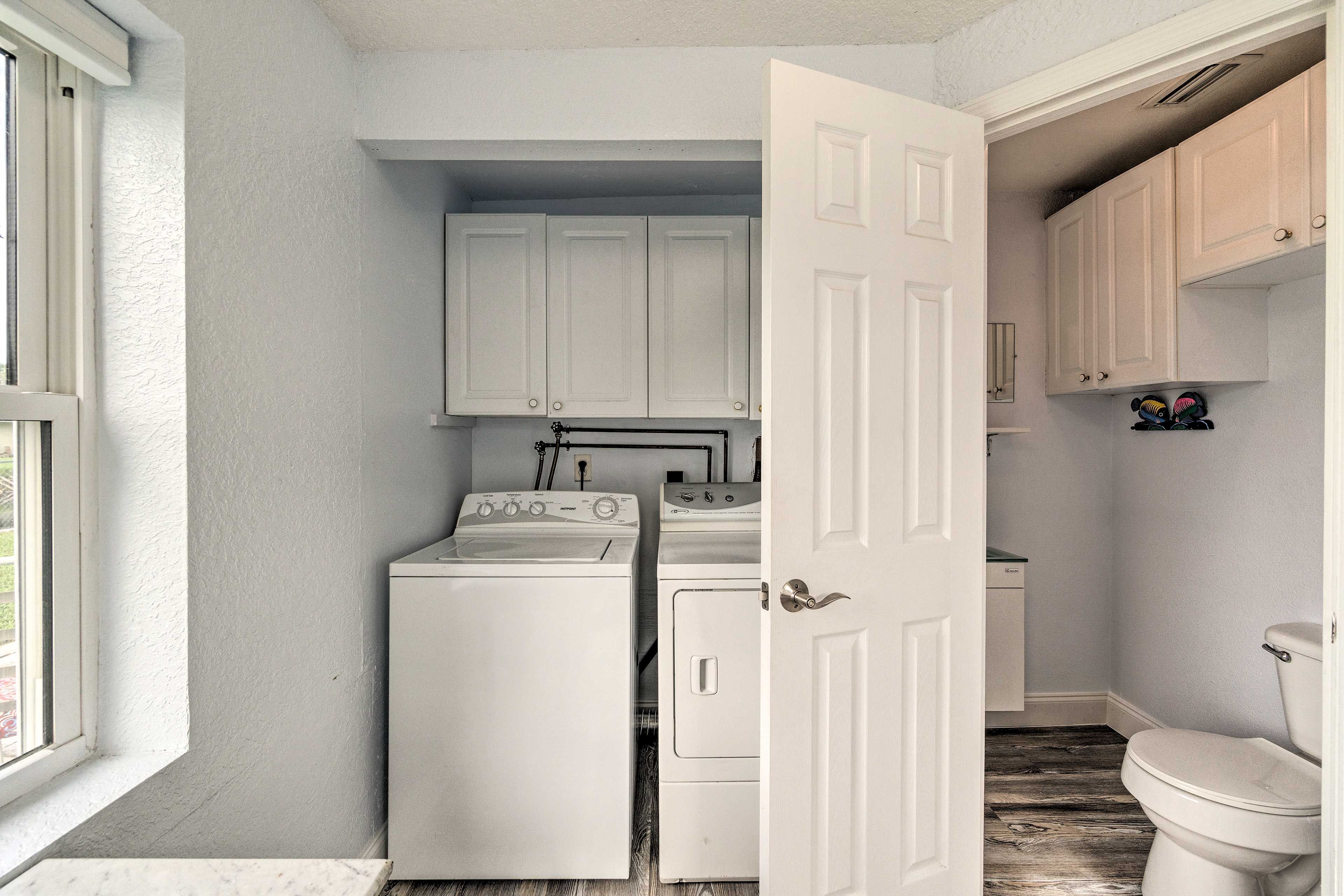 Half Bathroom | In-Unit Laundry