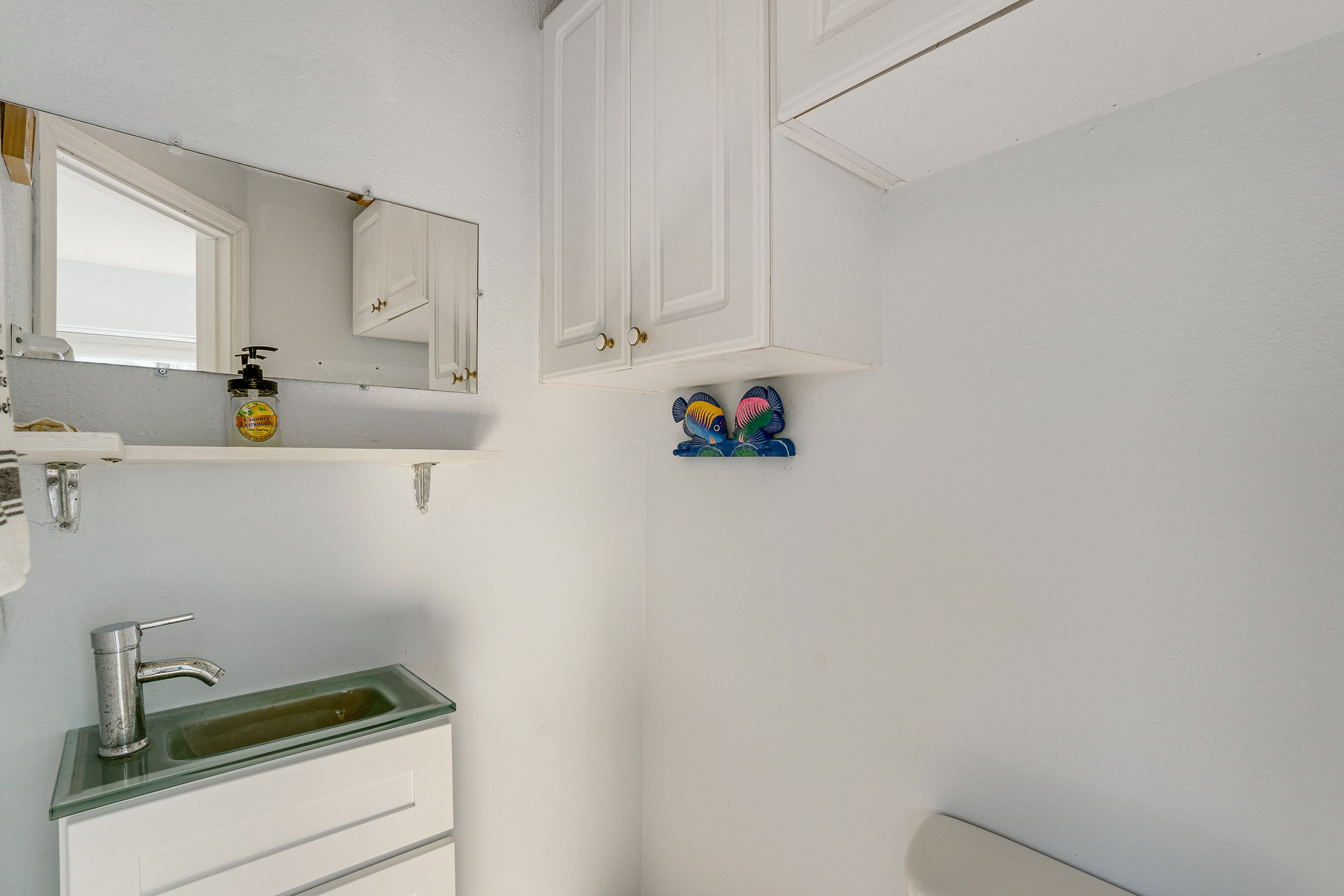 Half Bathroom | In-Unit Laundry