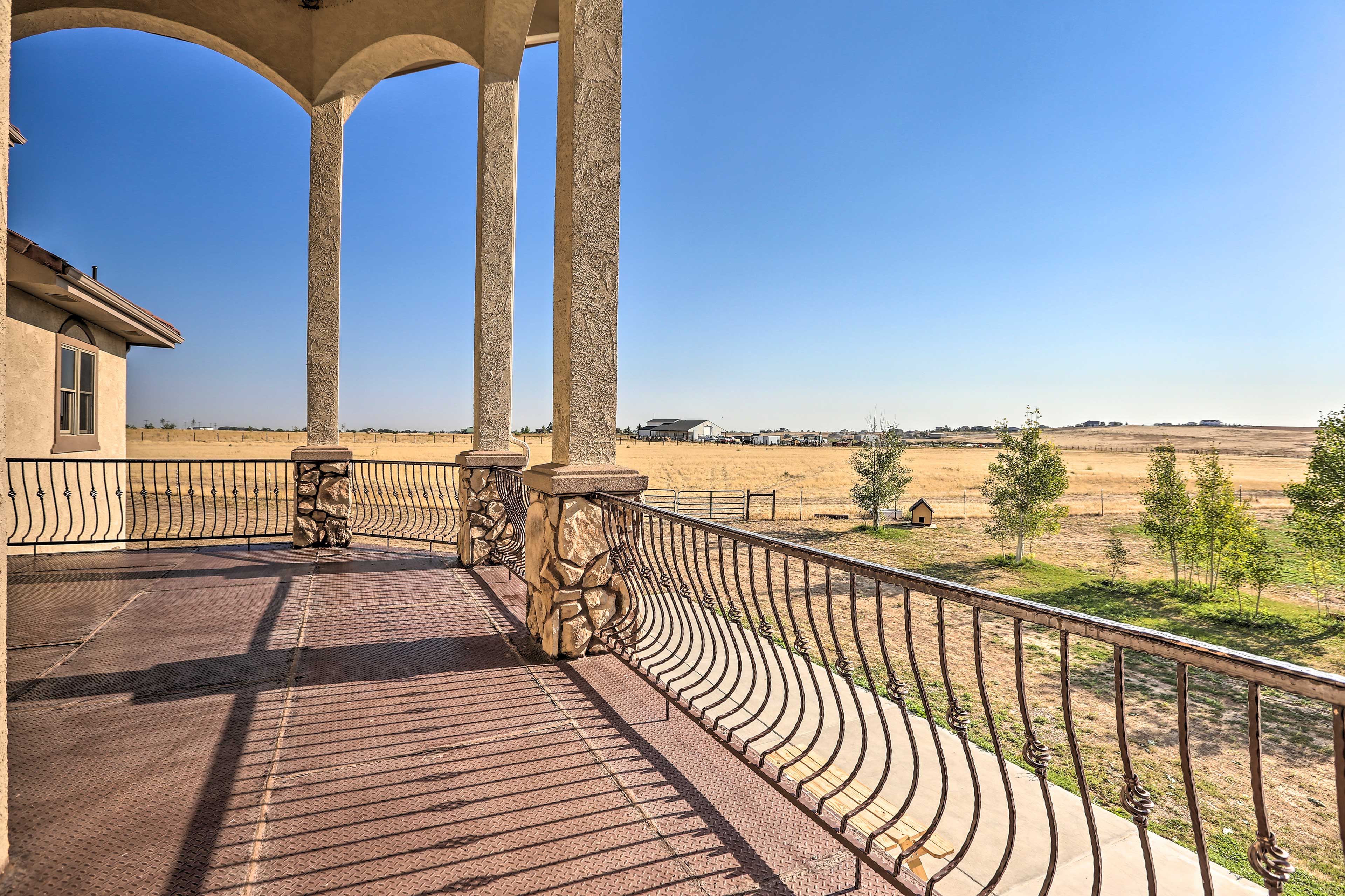 Spacious Balcony