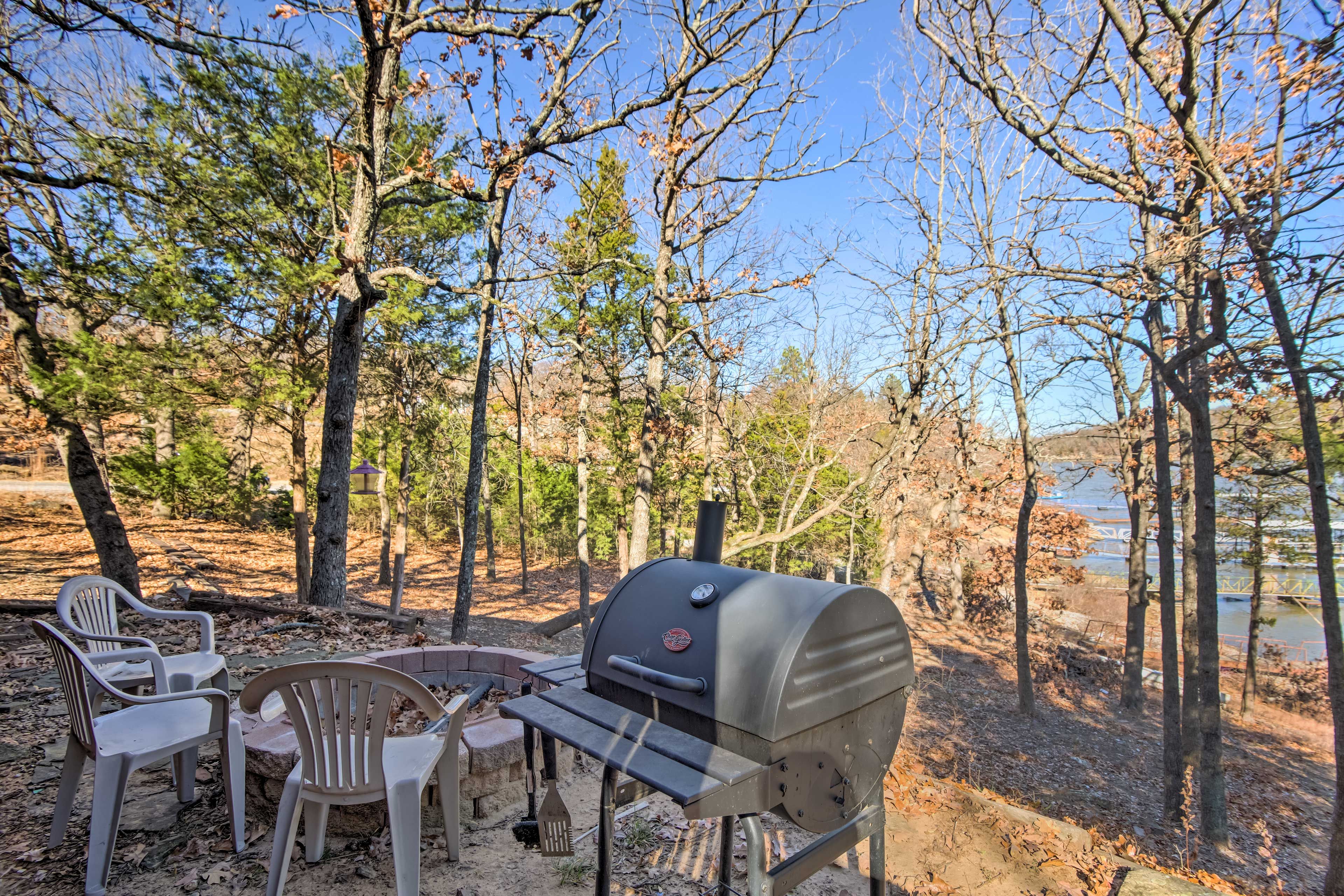 Private Exterior Space | Charcoal Grill | Fire Pit