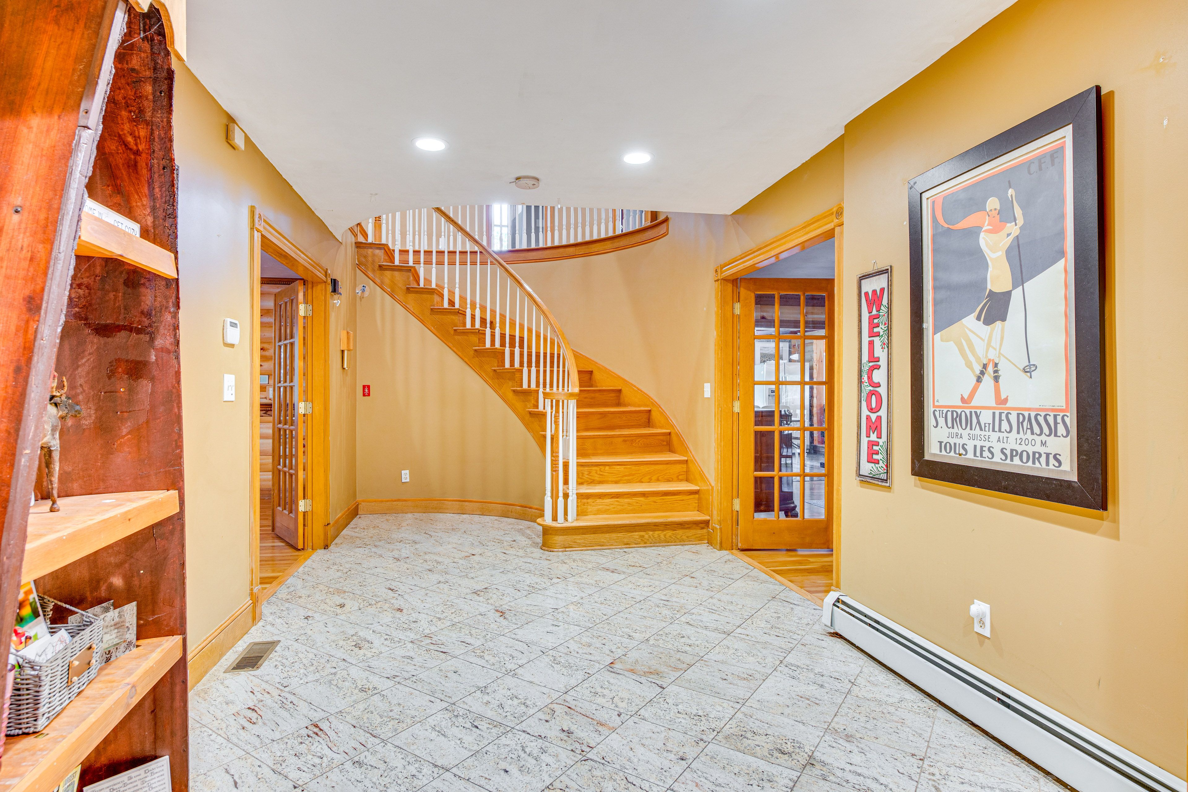 Stairs to Upper Level