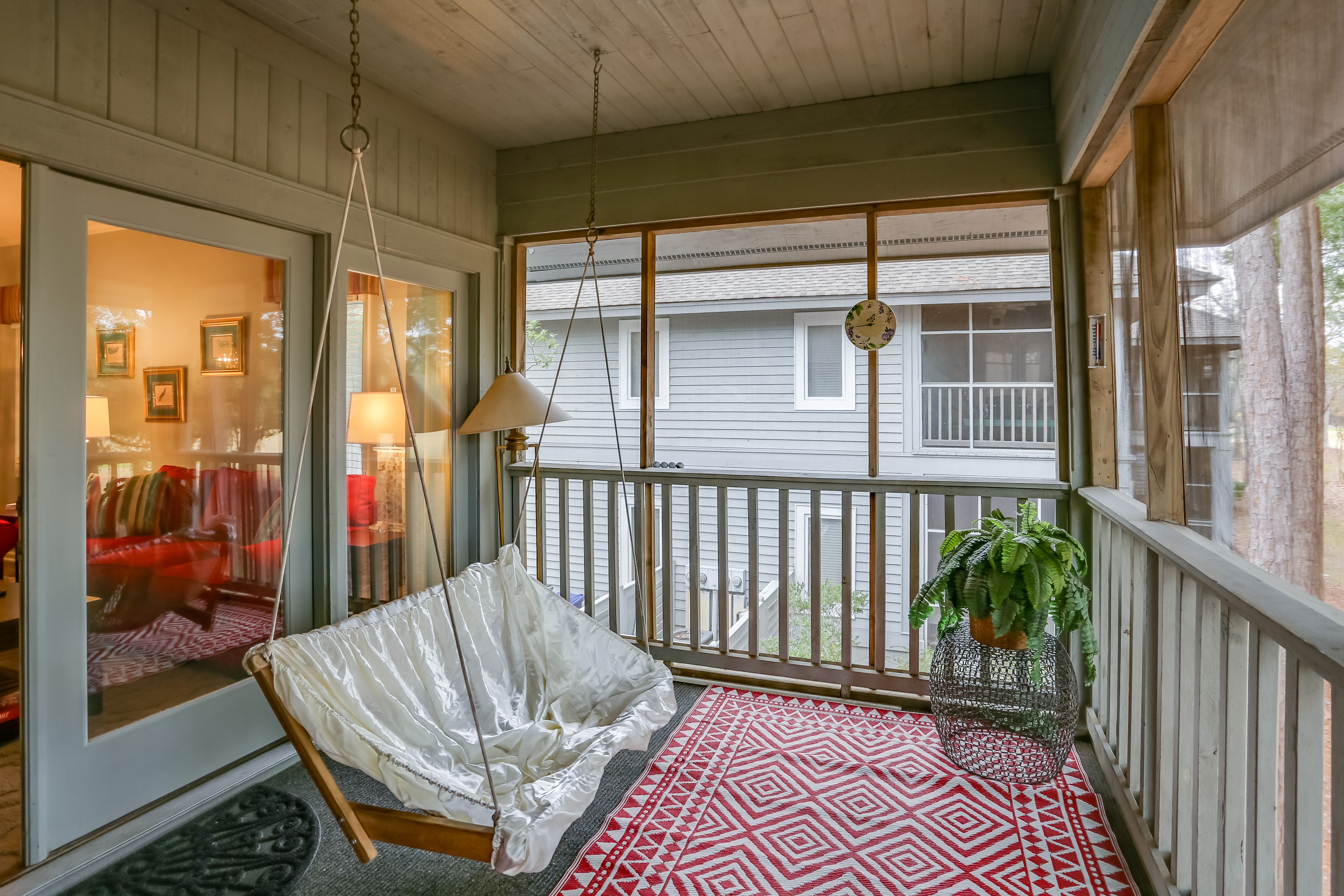Screened-In Porch | Swing