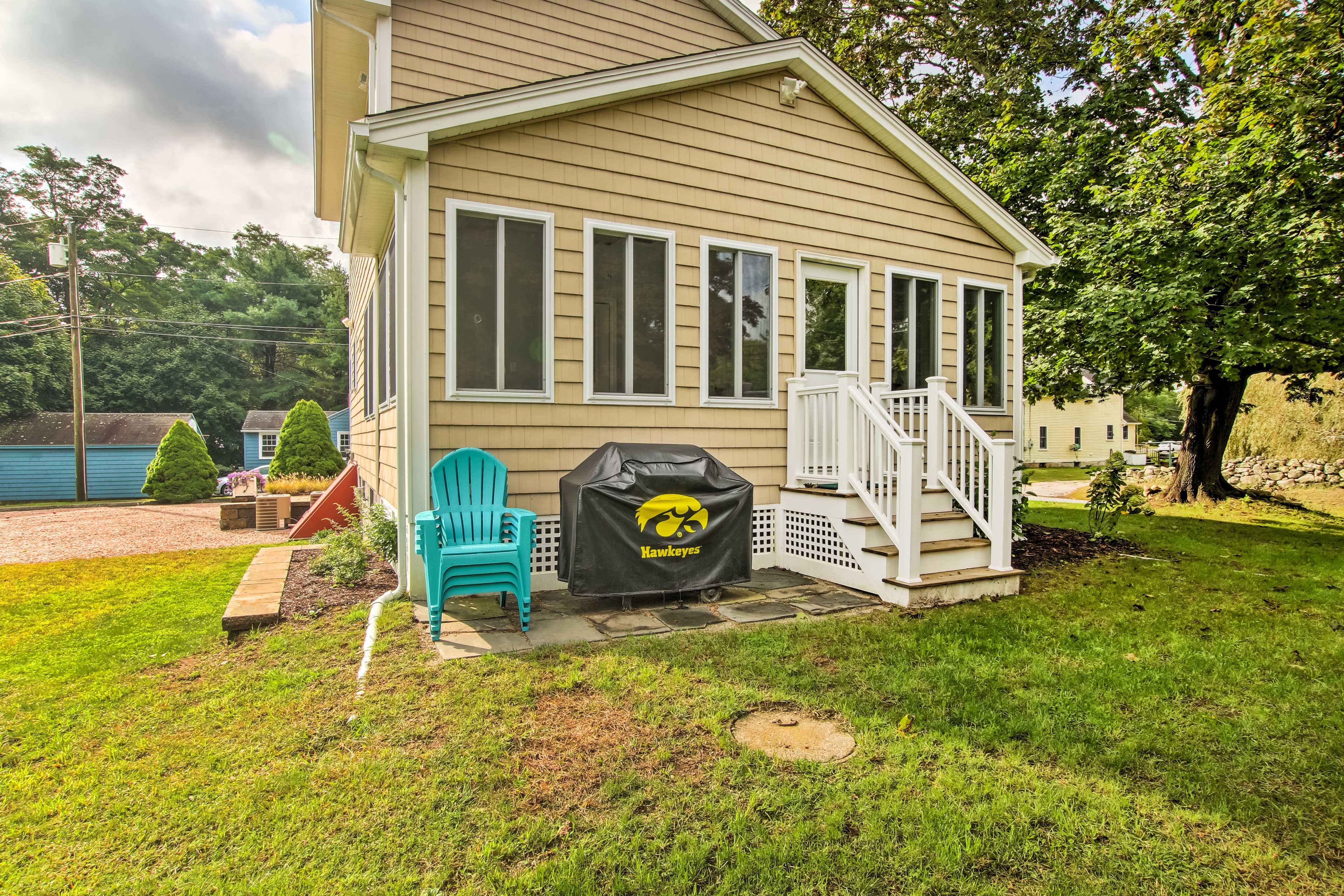 Exterior | Gas Grill | Spacious Yard