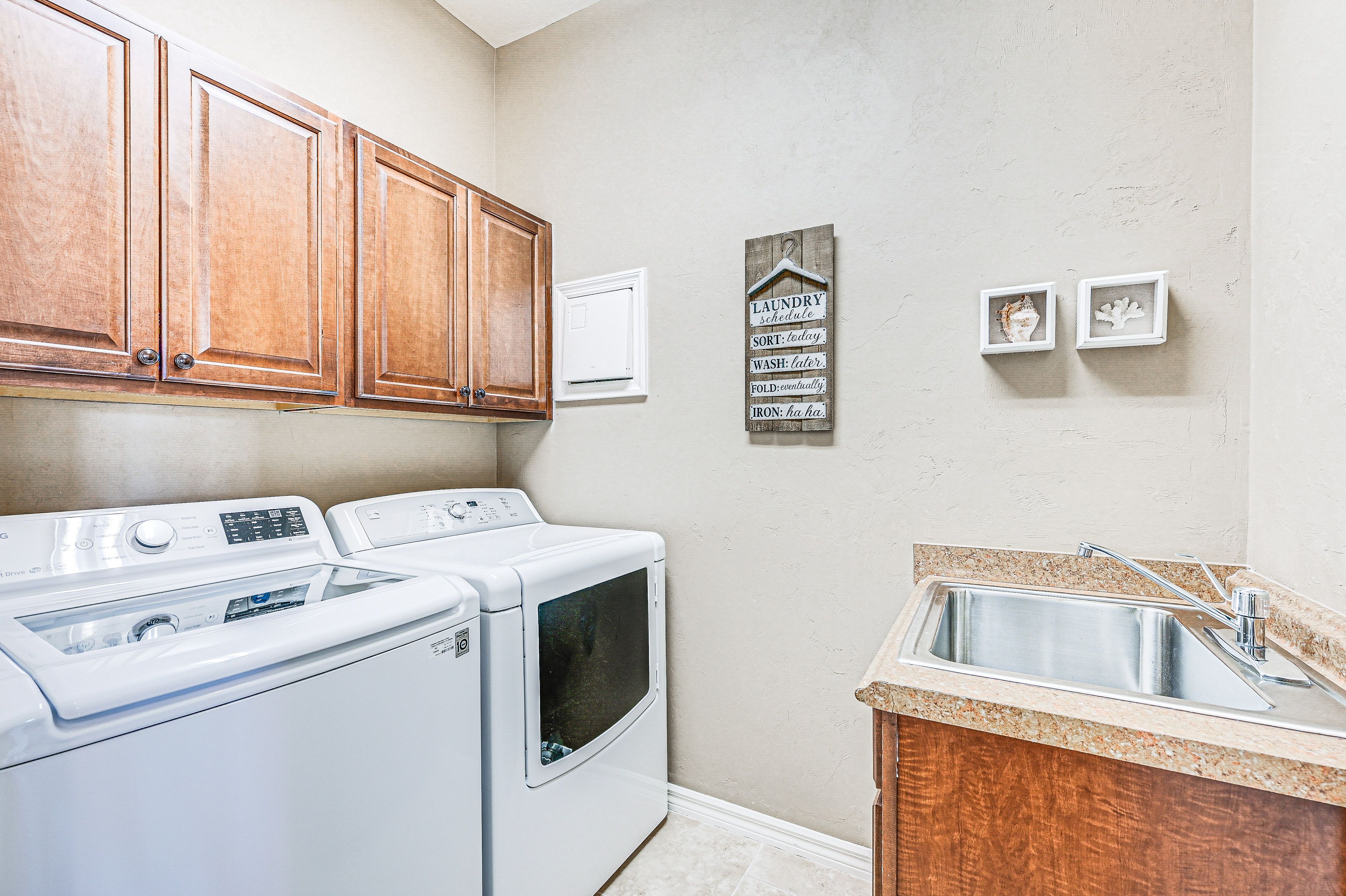 Laundry Room | Detergent Provided