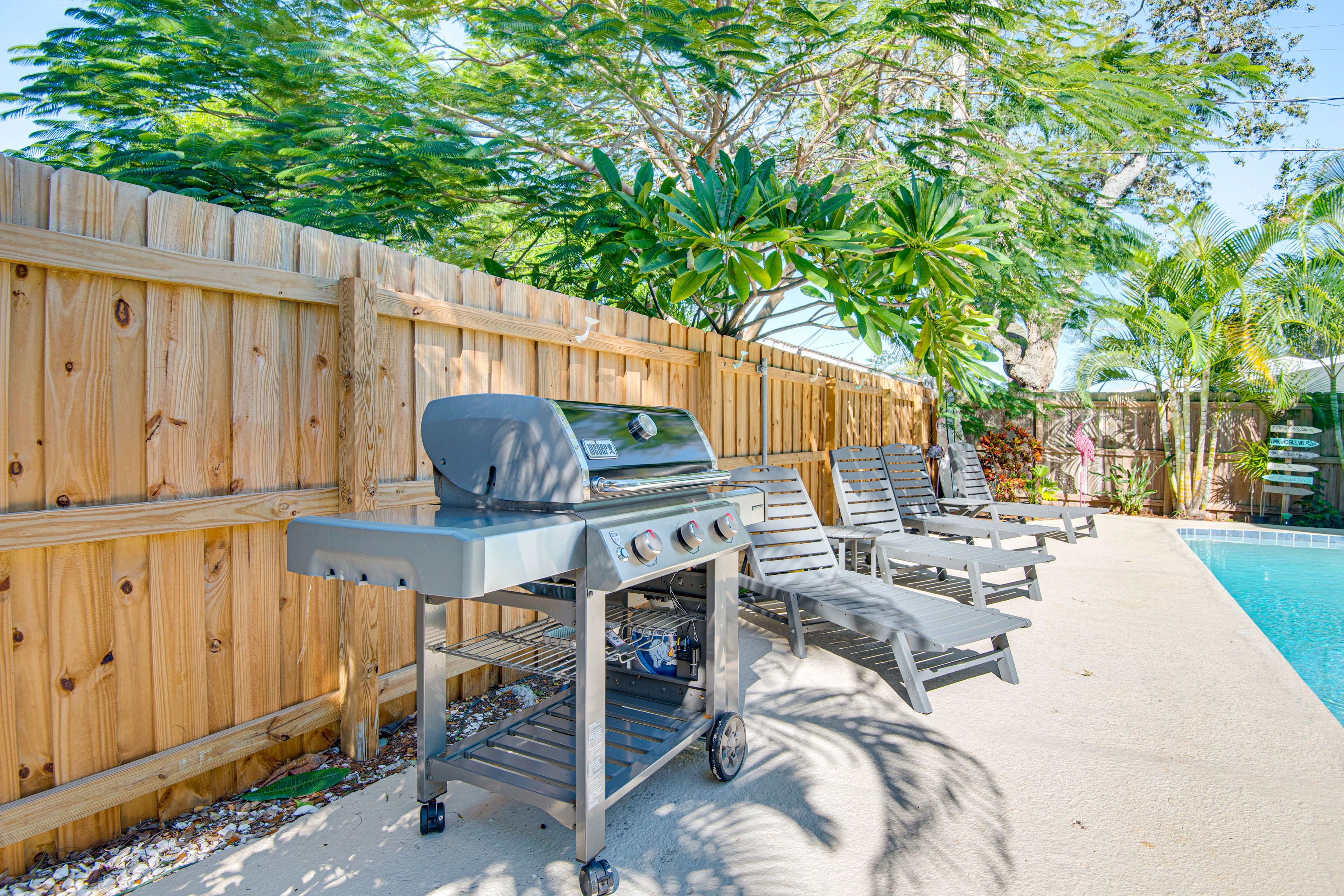 Exterior Space | Gas Grill