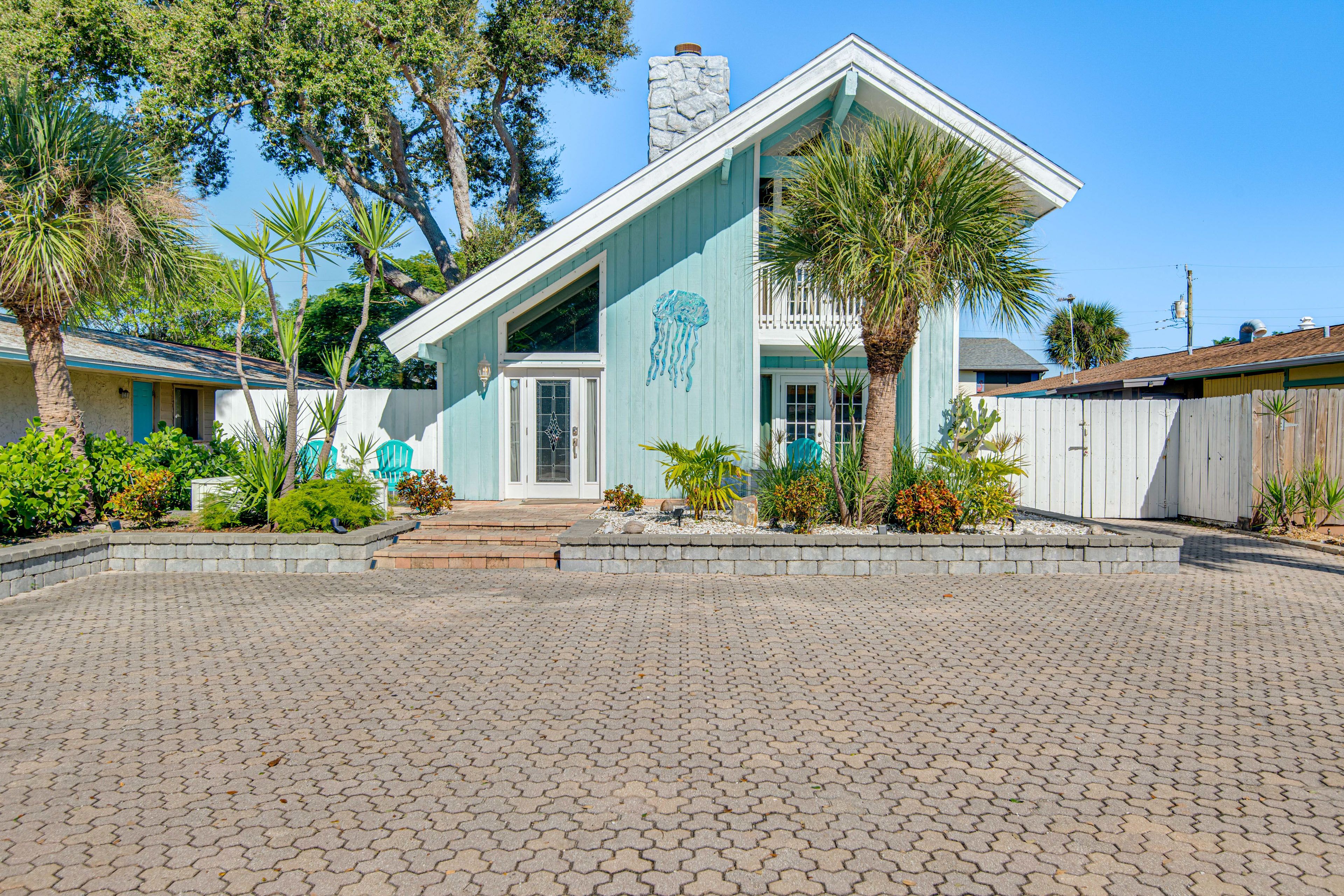 Cape Canaveral Vacation Rental | 3BR | 2BA | Stairs Required | 1,500 Sq Ft