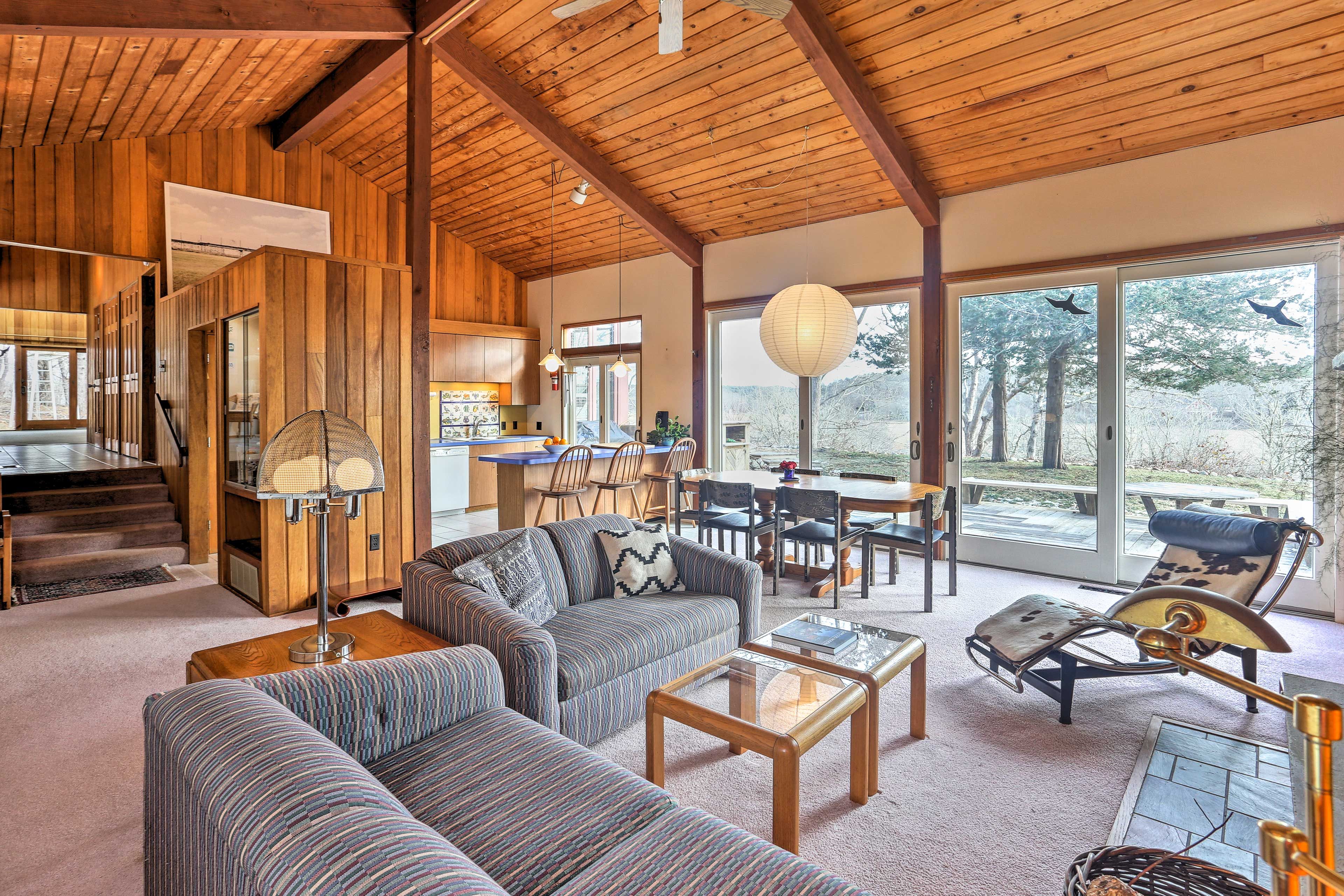 Retreat to this charming Wellfleet vacation rental home for a peaceful getaway.