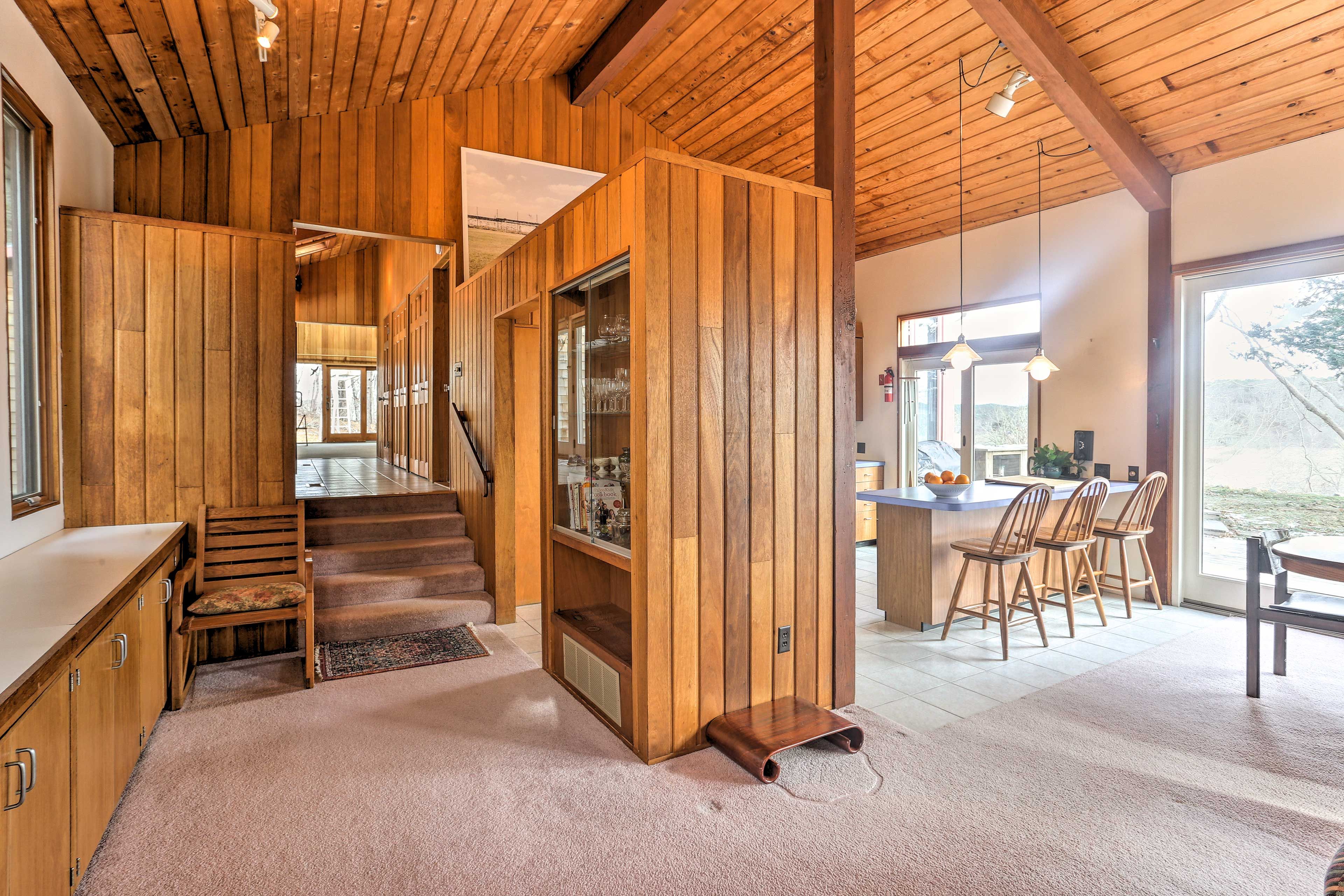 Your group will have plenty of room to spread out and relax.