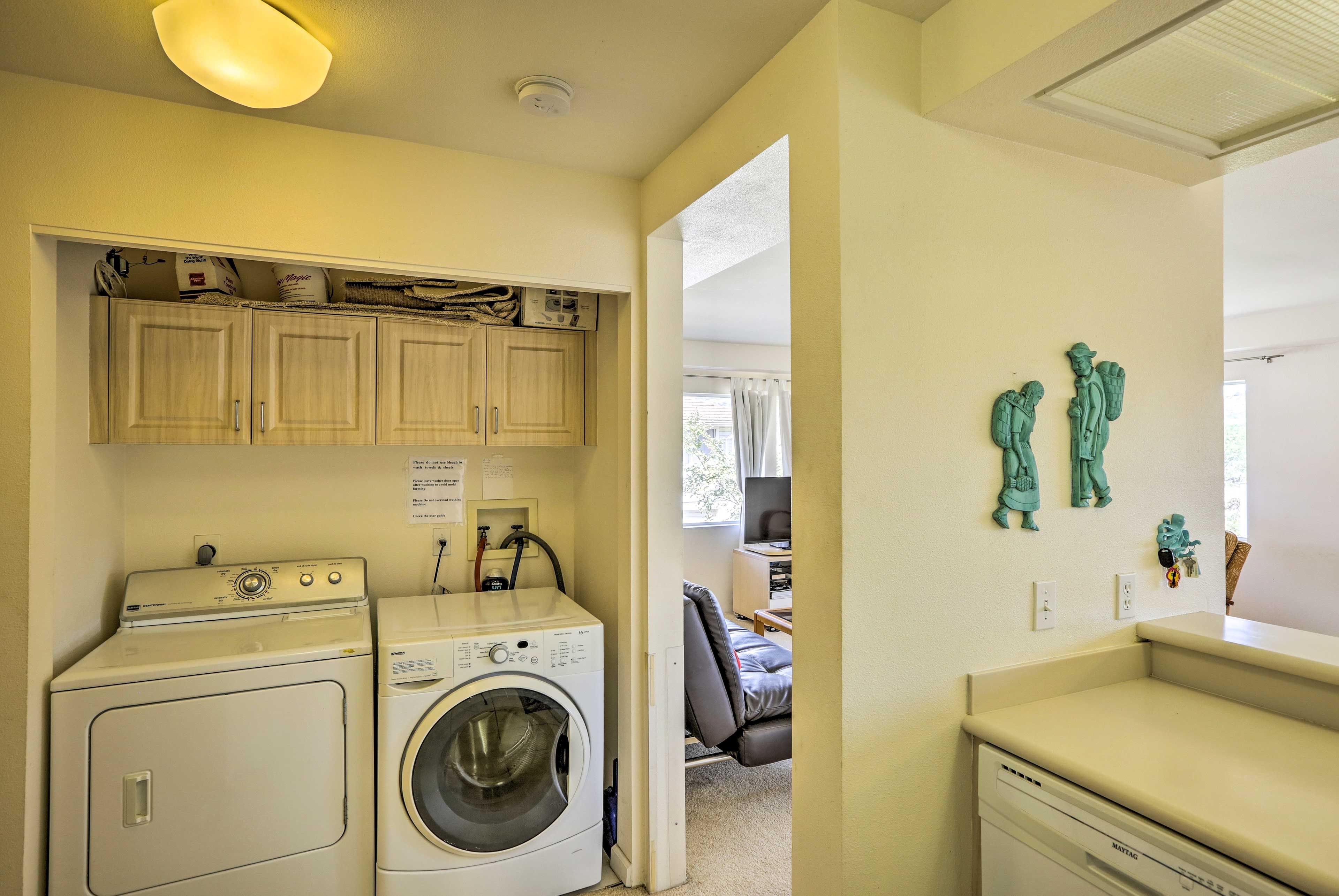 In-Unit Laundry | Washer & Dryer