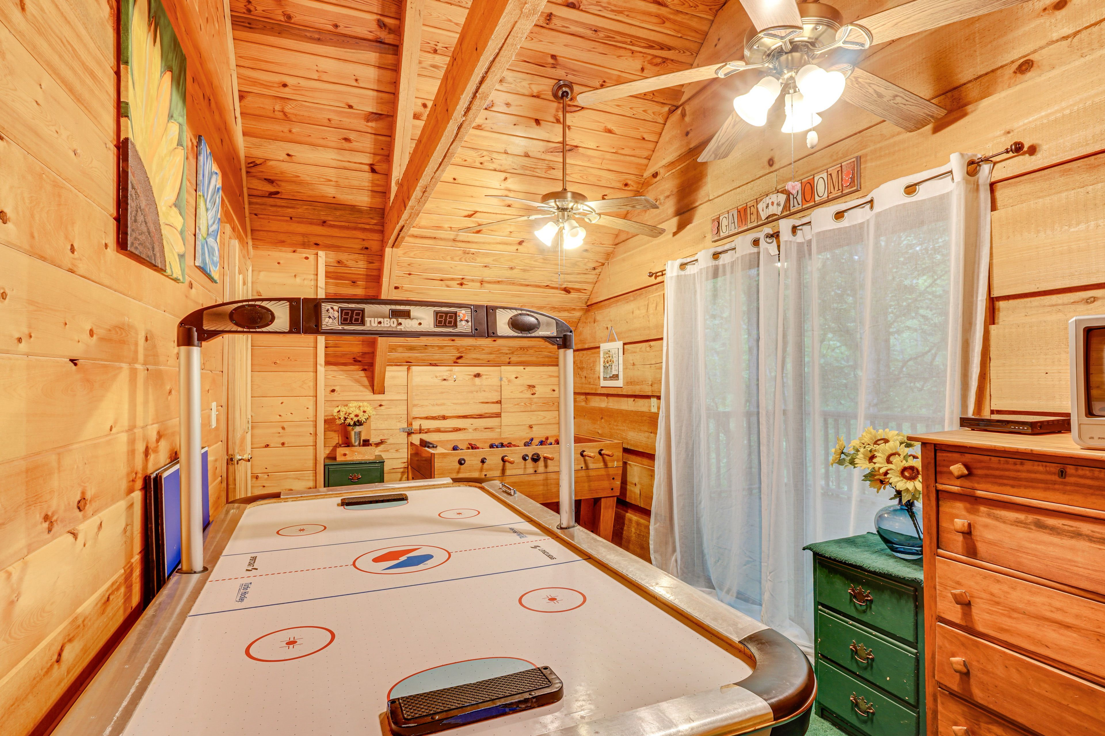 Game Room | Air Hockey Table | Foosball Table