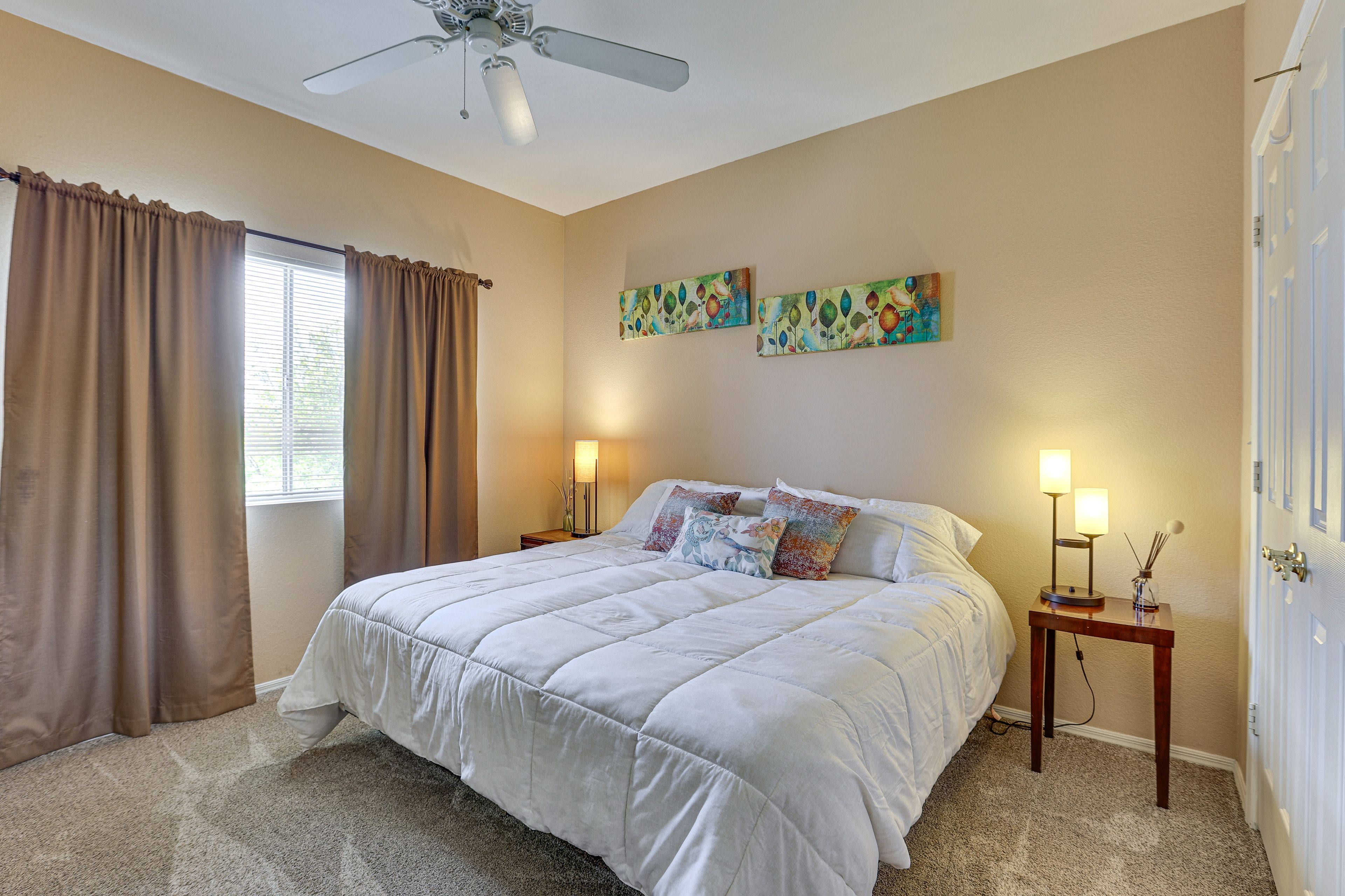Bedroom 1 | King Bed | Rollaway Bed Available Upon Request