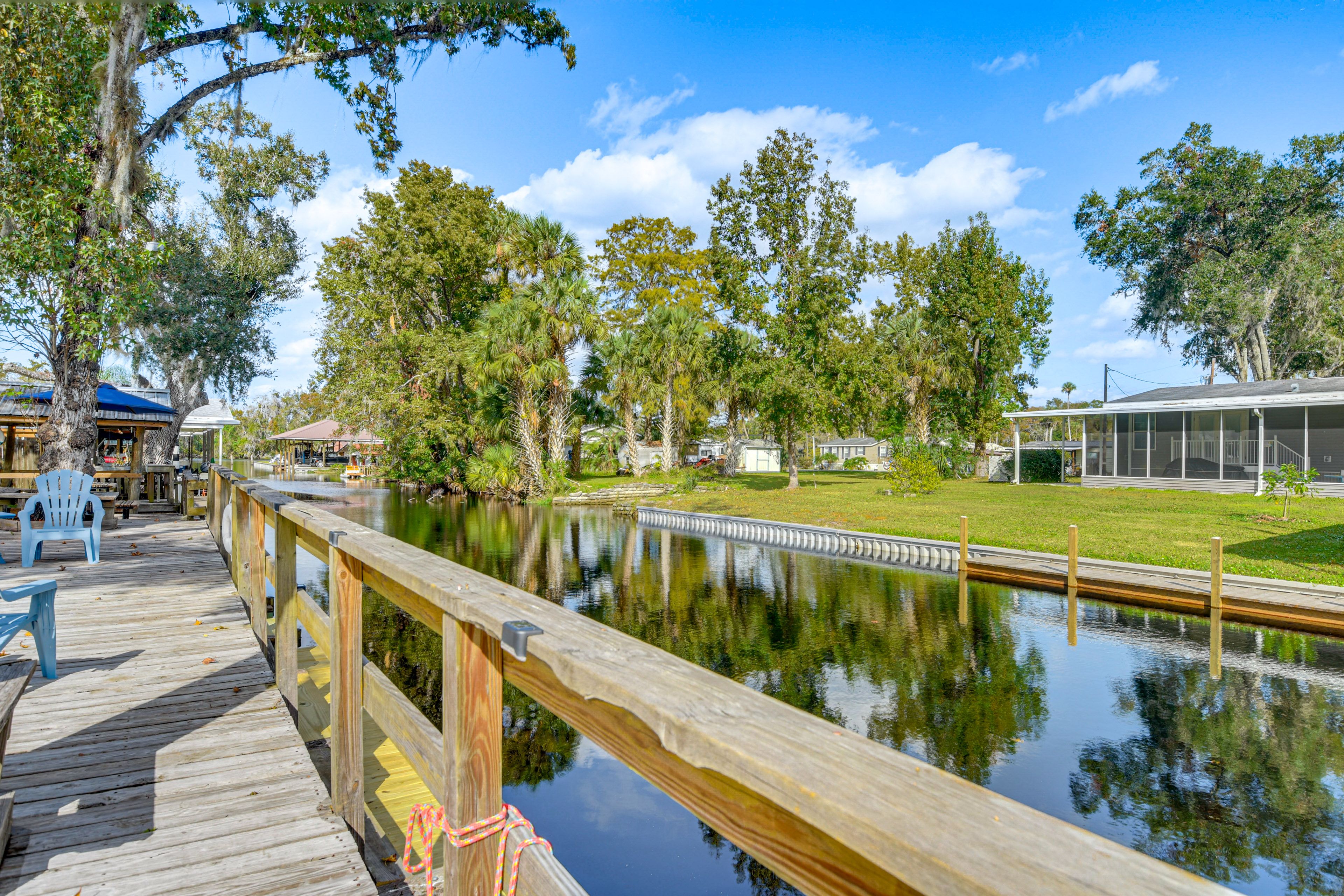 Riverfront | Private Dock | Single-Story Home
