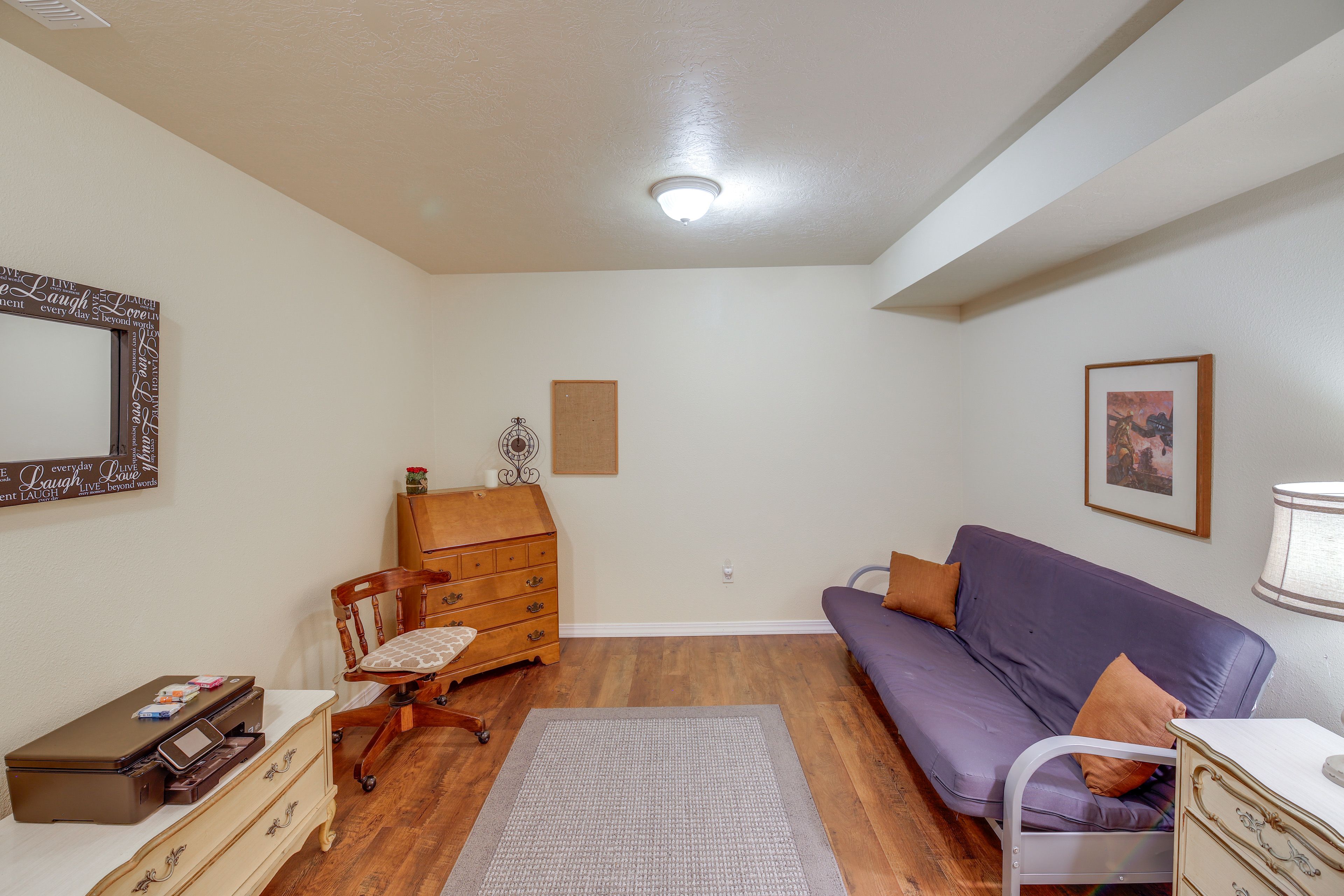 Office | Full Futon | Basement Level