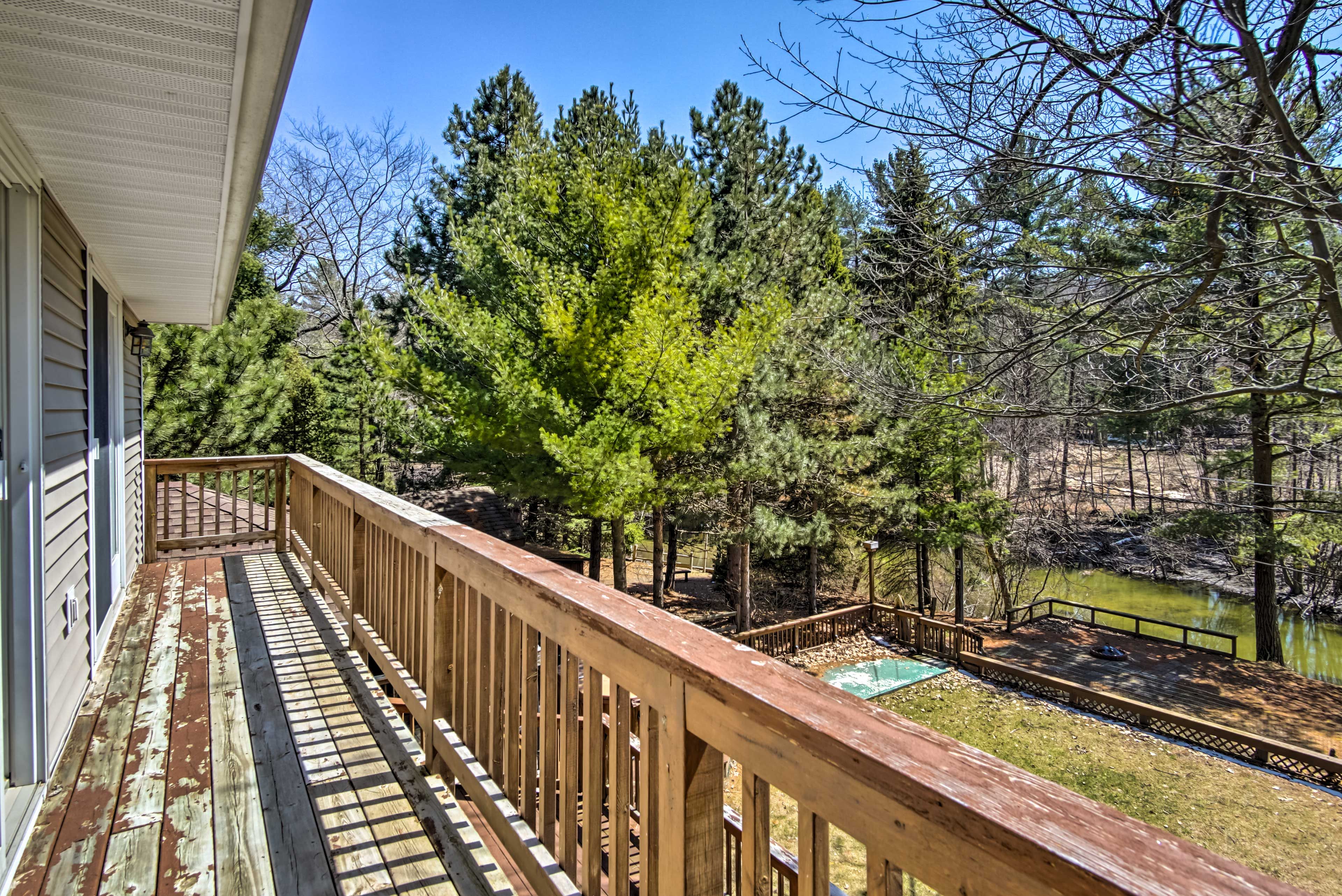 Upstairs Balcony