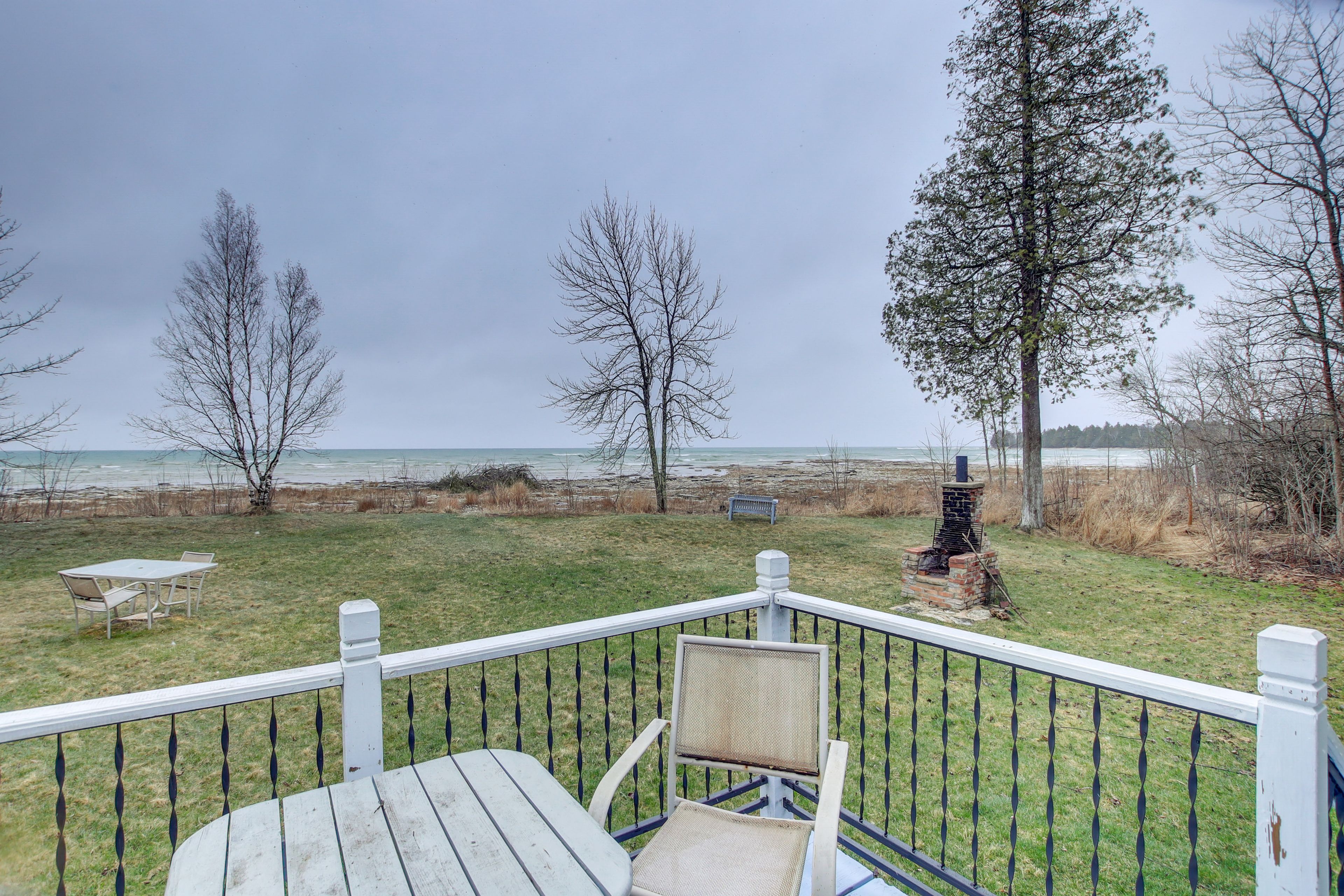 Baileys Harbor Vacation Rental | 1BR | 1BA | Stairs Required | 720 Sq Ft