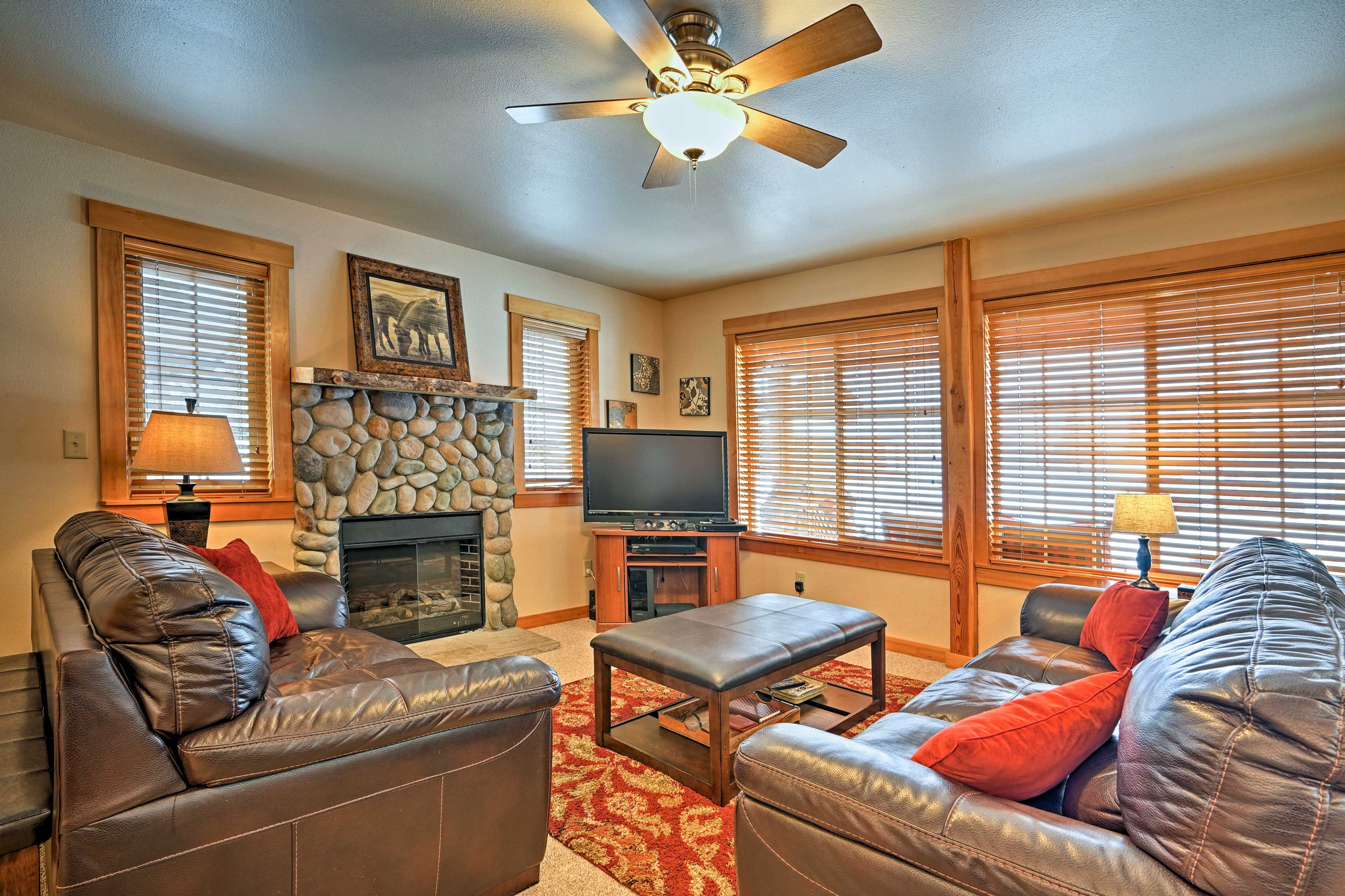 Make yourself at home in the 3-bedroom, 2.5 bathroom interior.