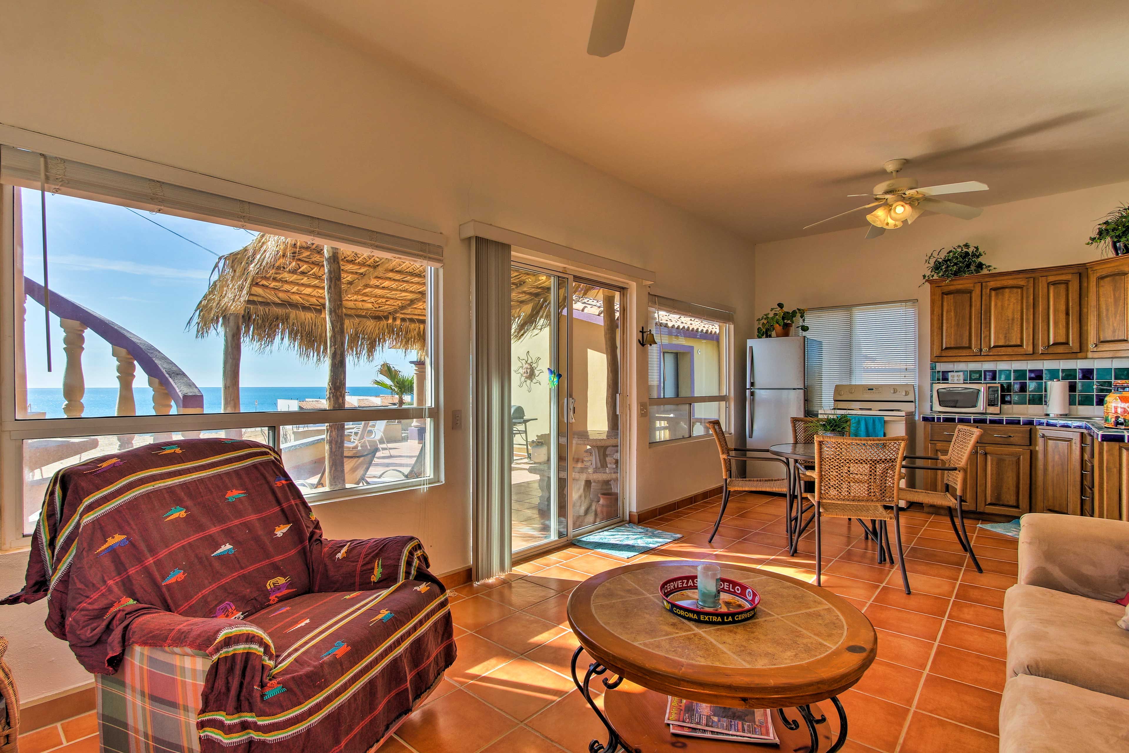 Living Area | Free WiFi | Ceiling Fans