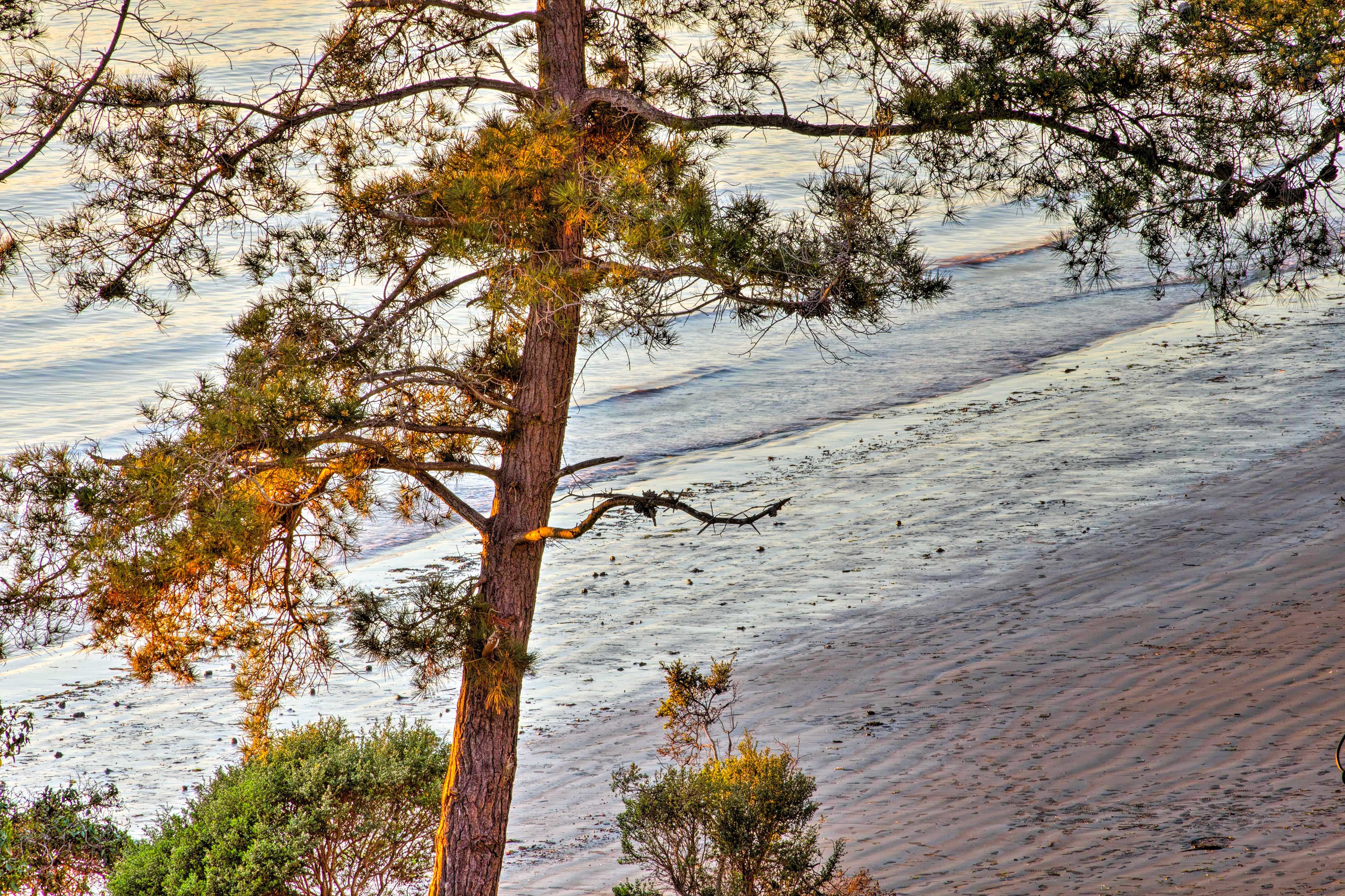 Nearby