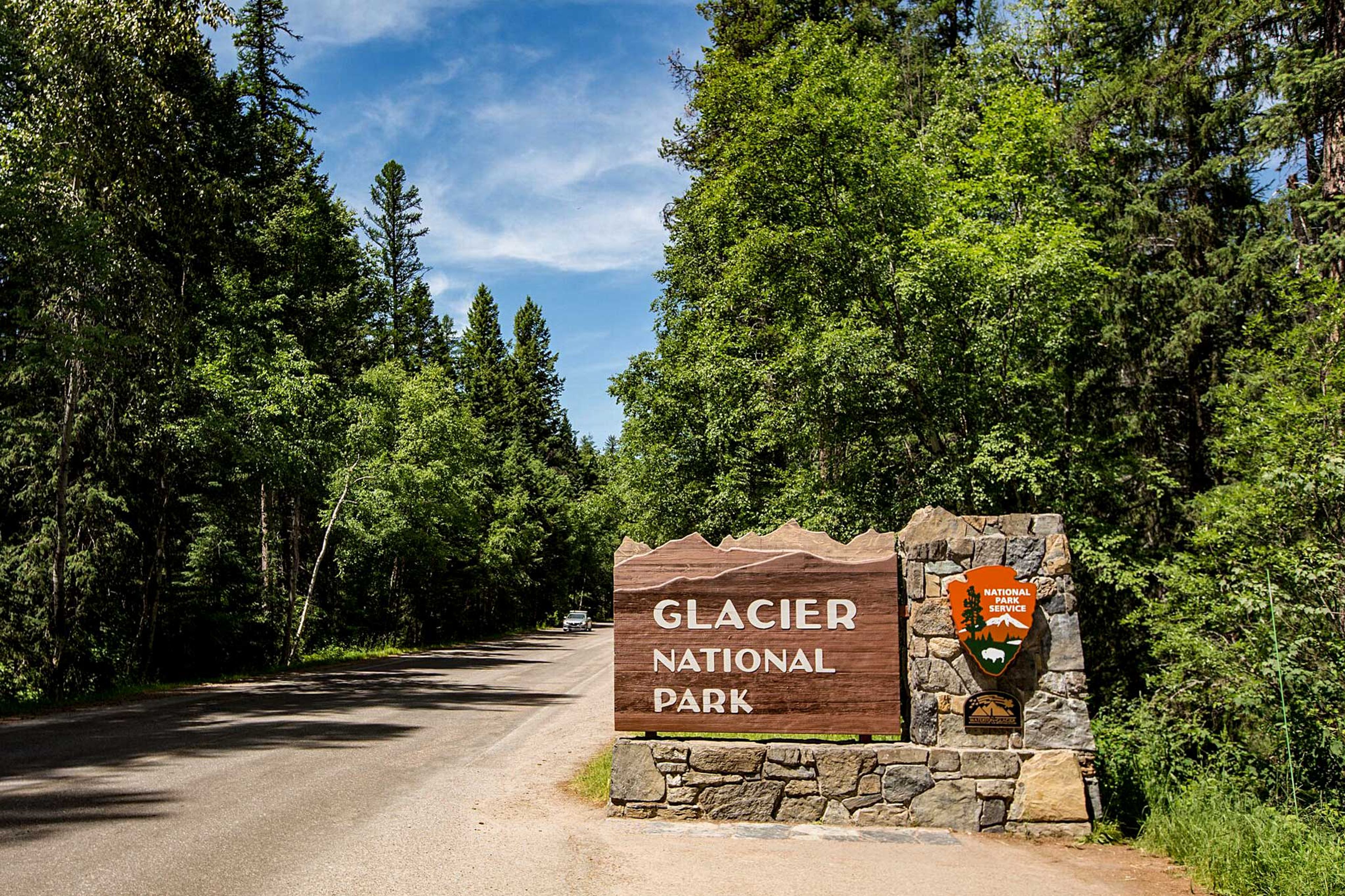 Glacier National Park is right down the road.