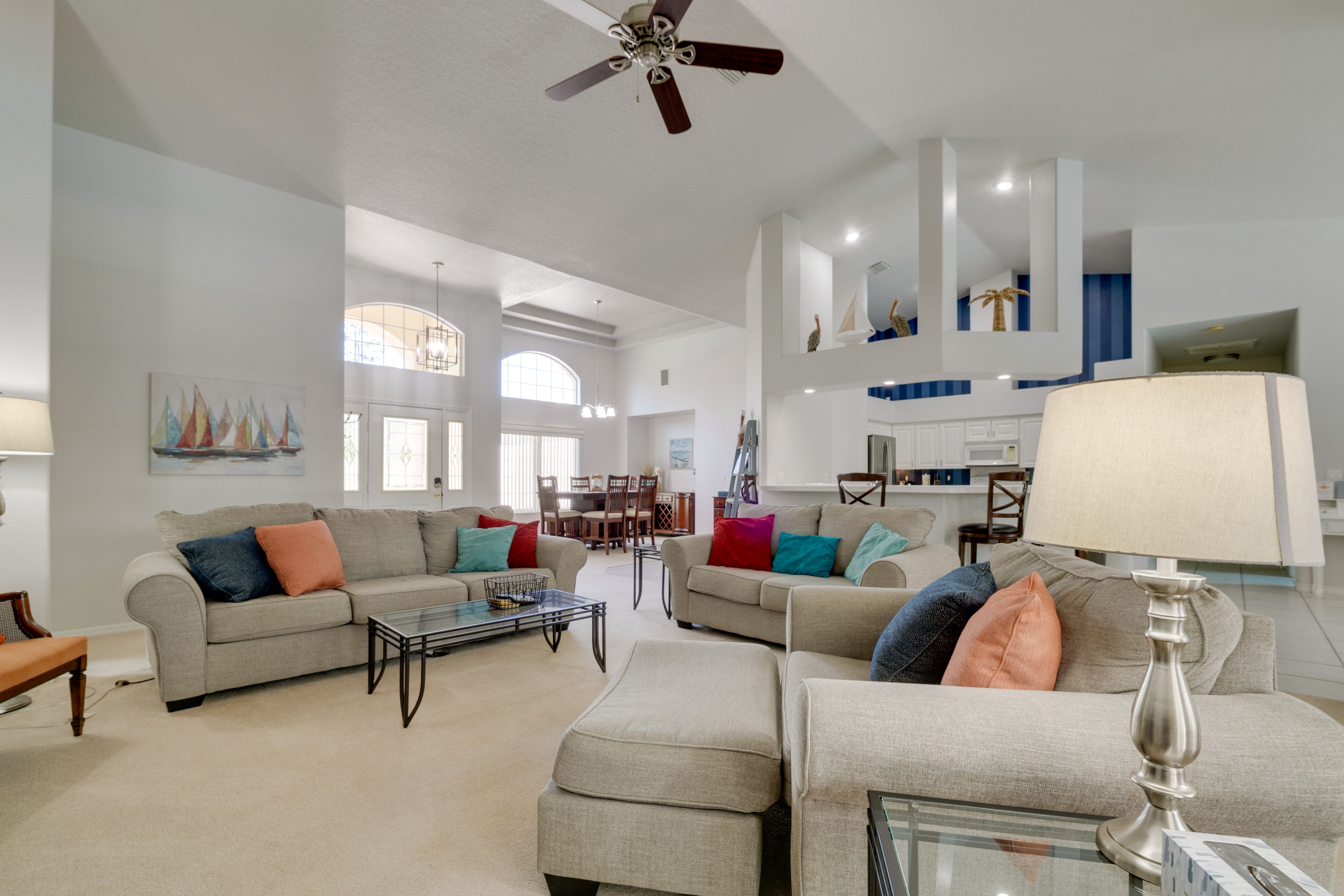 Main Living Space | Open Floor Plan | Single-Story Home