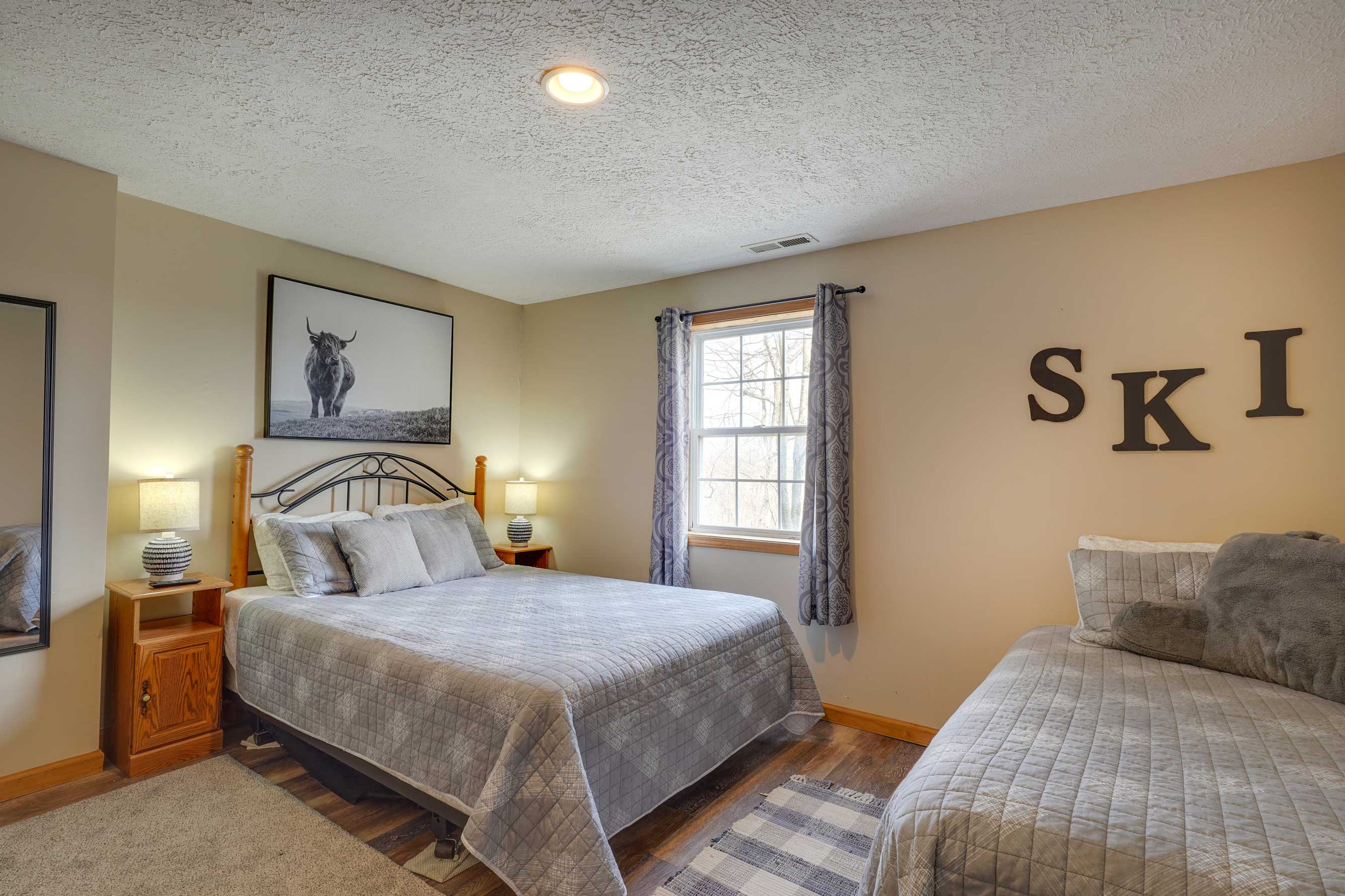 Bedroom 1 | Queen Bed | Twin Bed | Air Mattress (Under Bed)