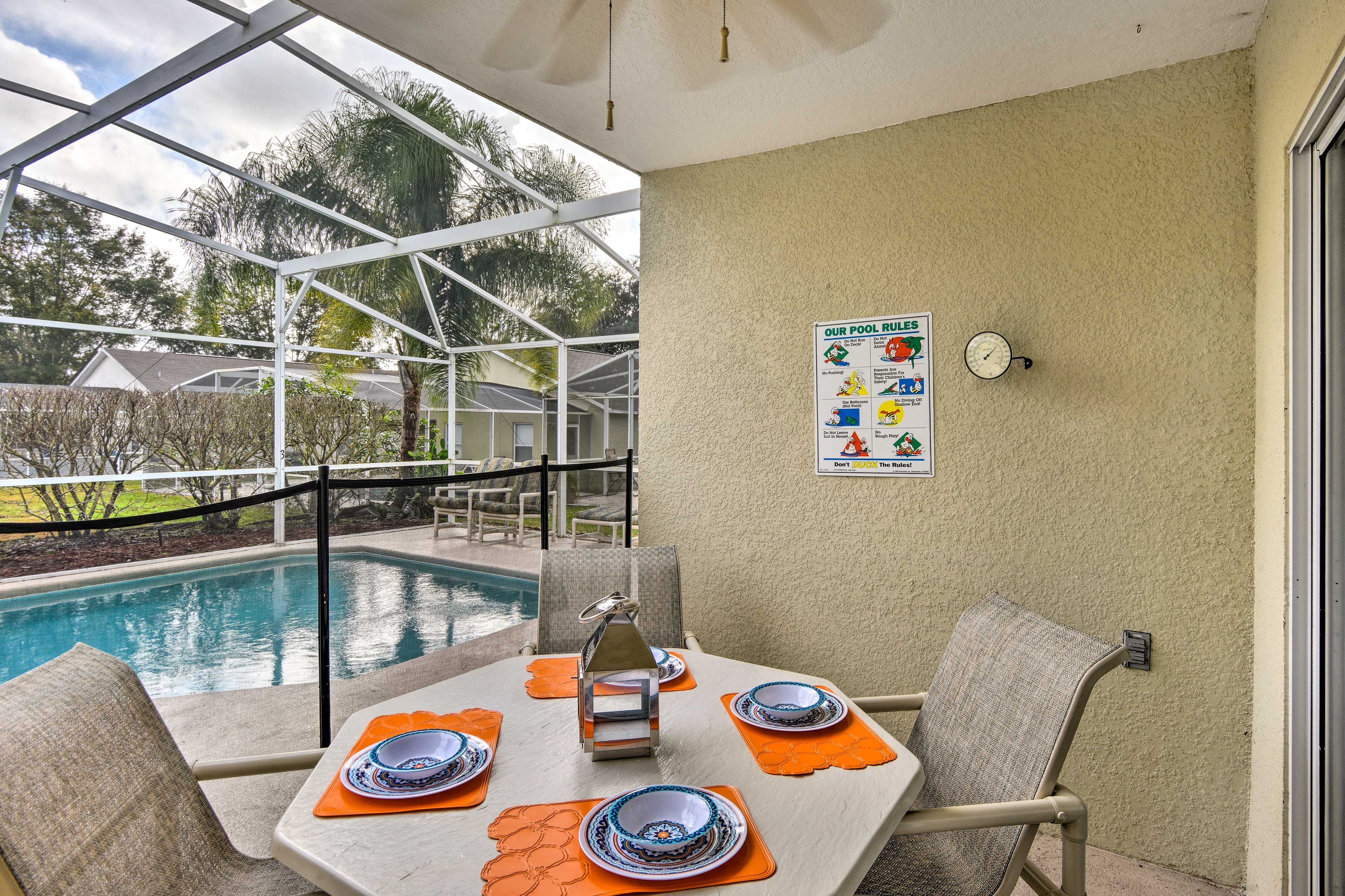 Outdoor Dining Area