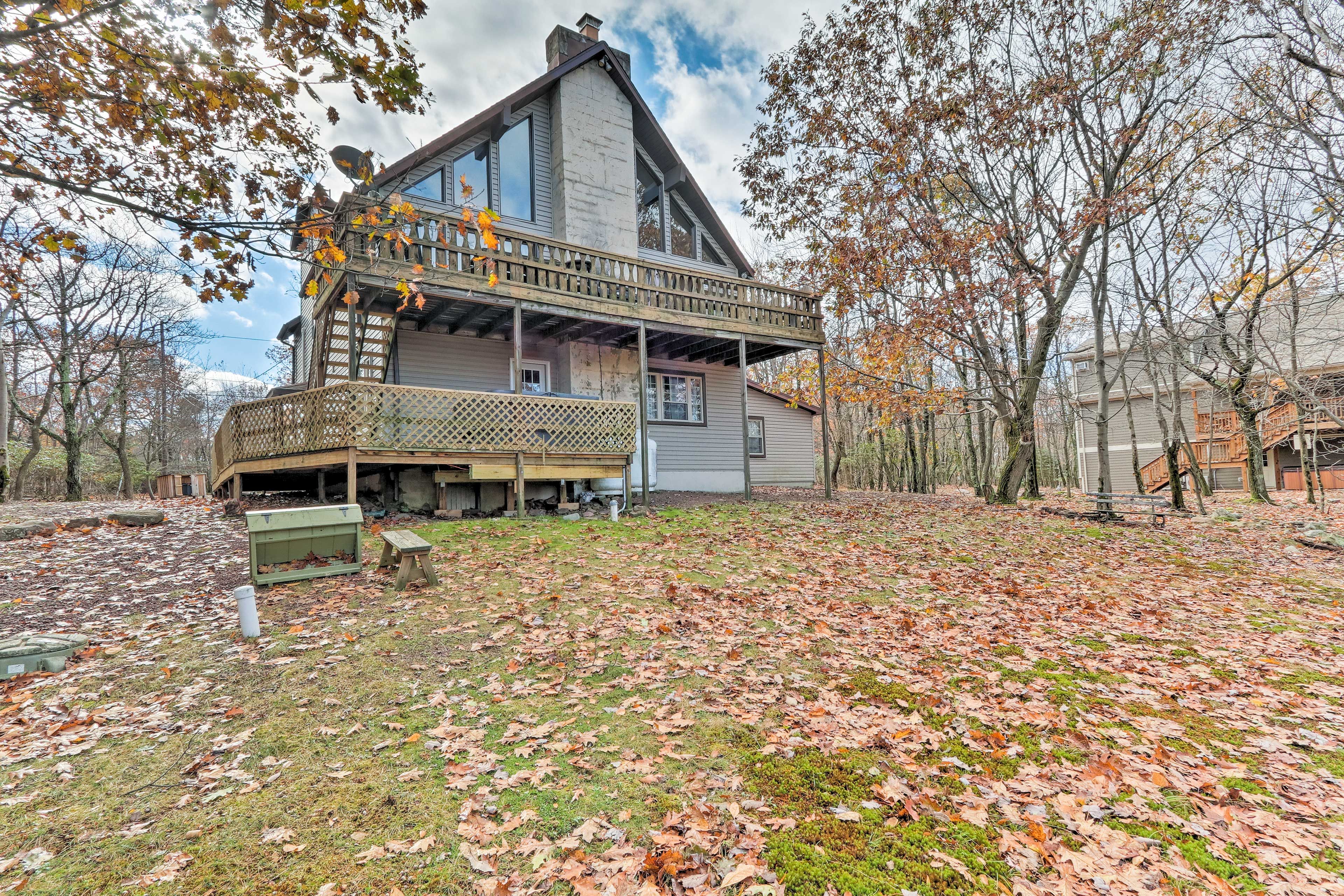 Your kids will love the spacious yard.
