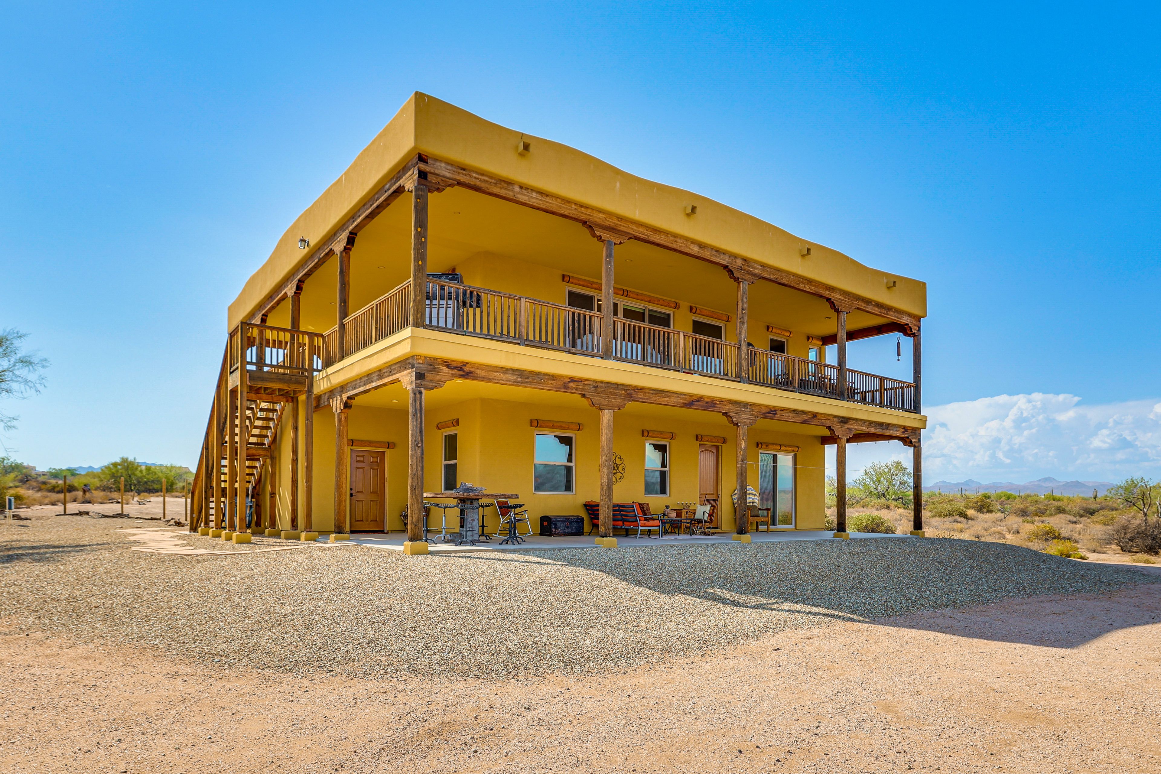 Exterior | 2-Story House | 10 Mi to McDowell Mountain Regional Park