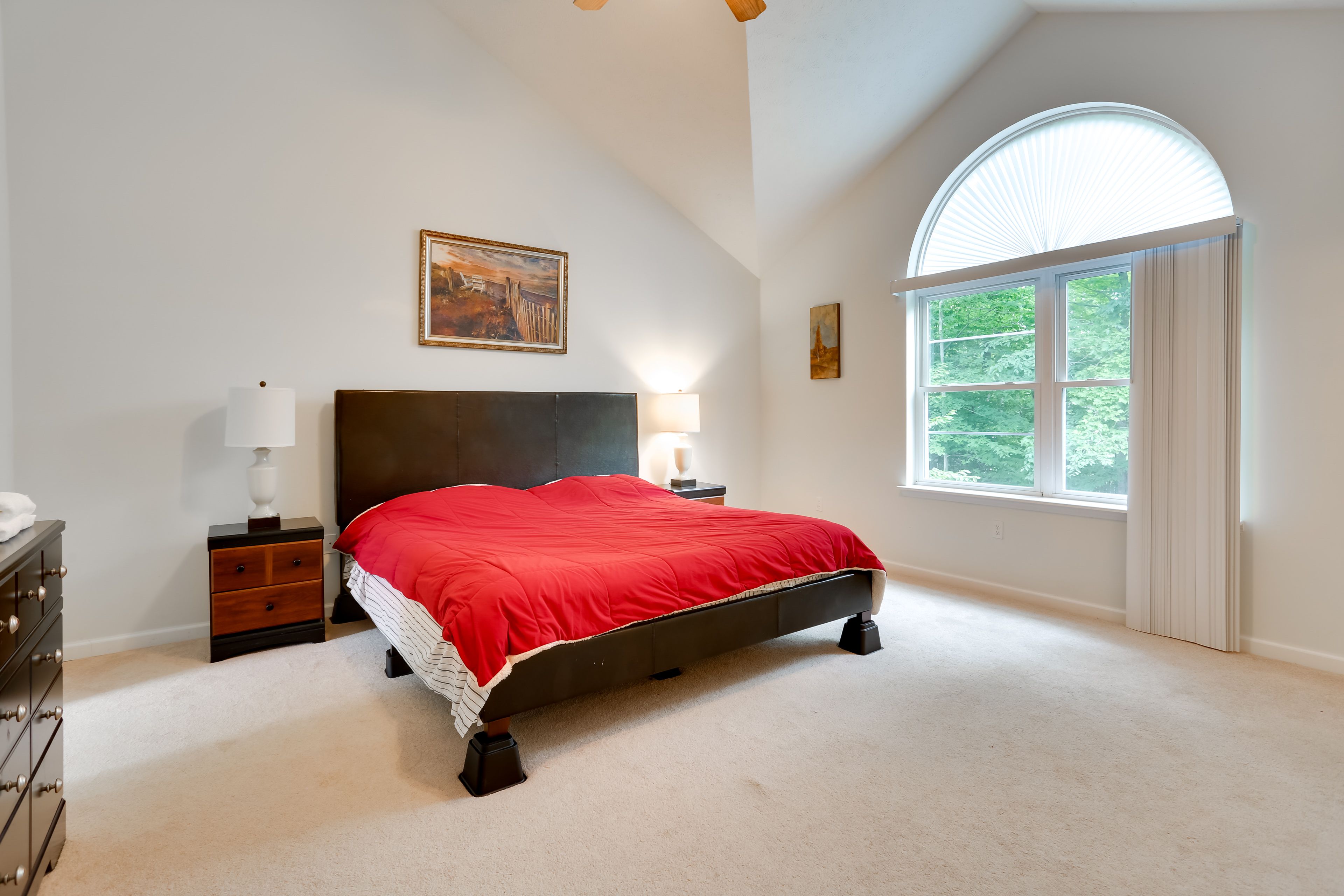 Bedroom 1 | King Bed | Linens Provided | 2nd Floor