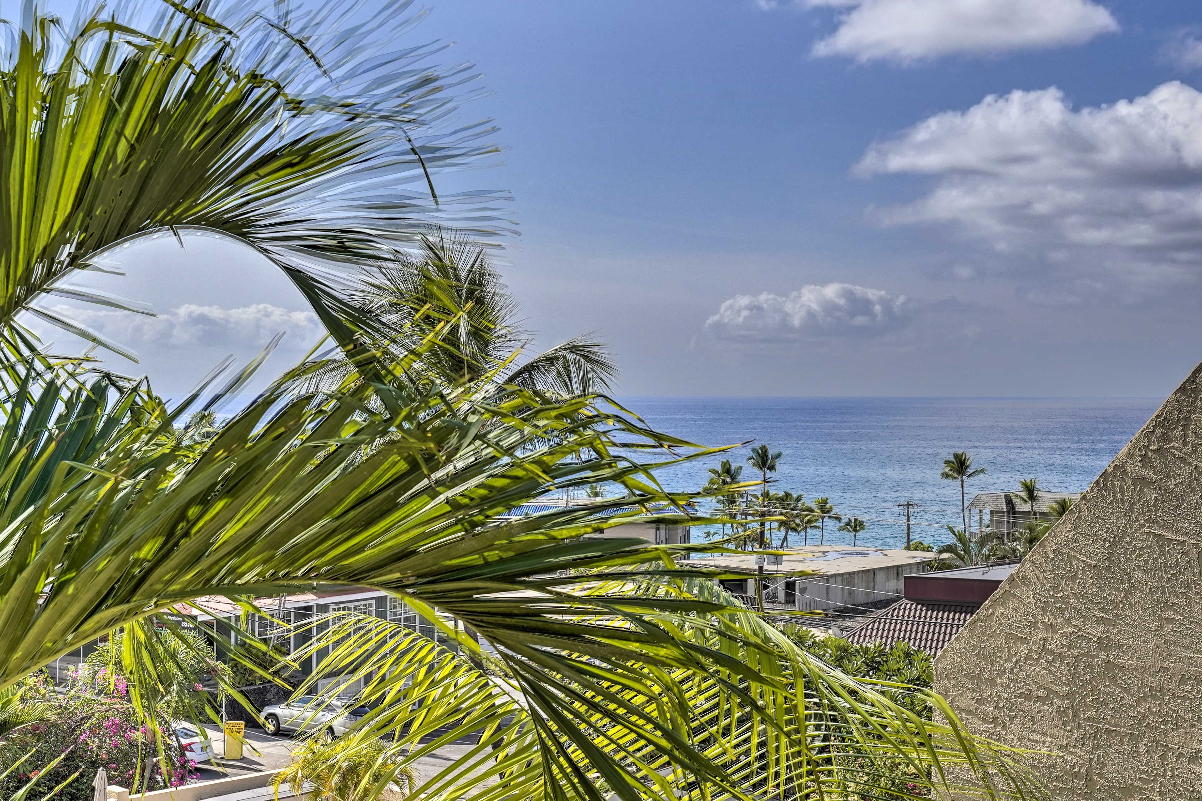 Ocean View from Balcony