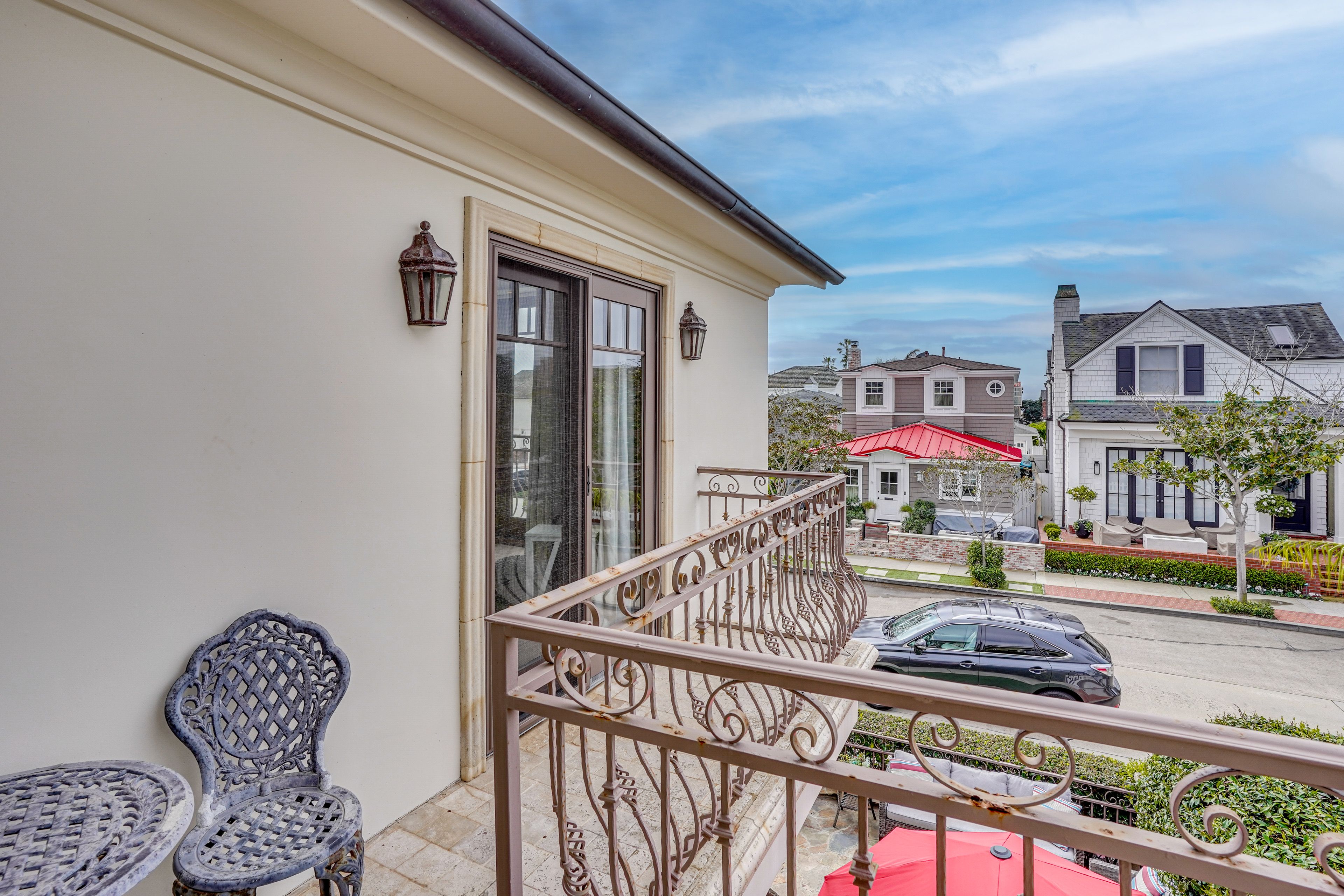 Private Balcony | Upper Level