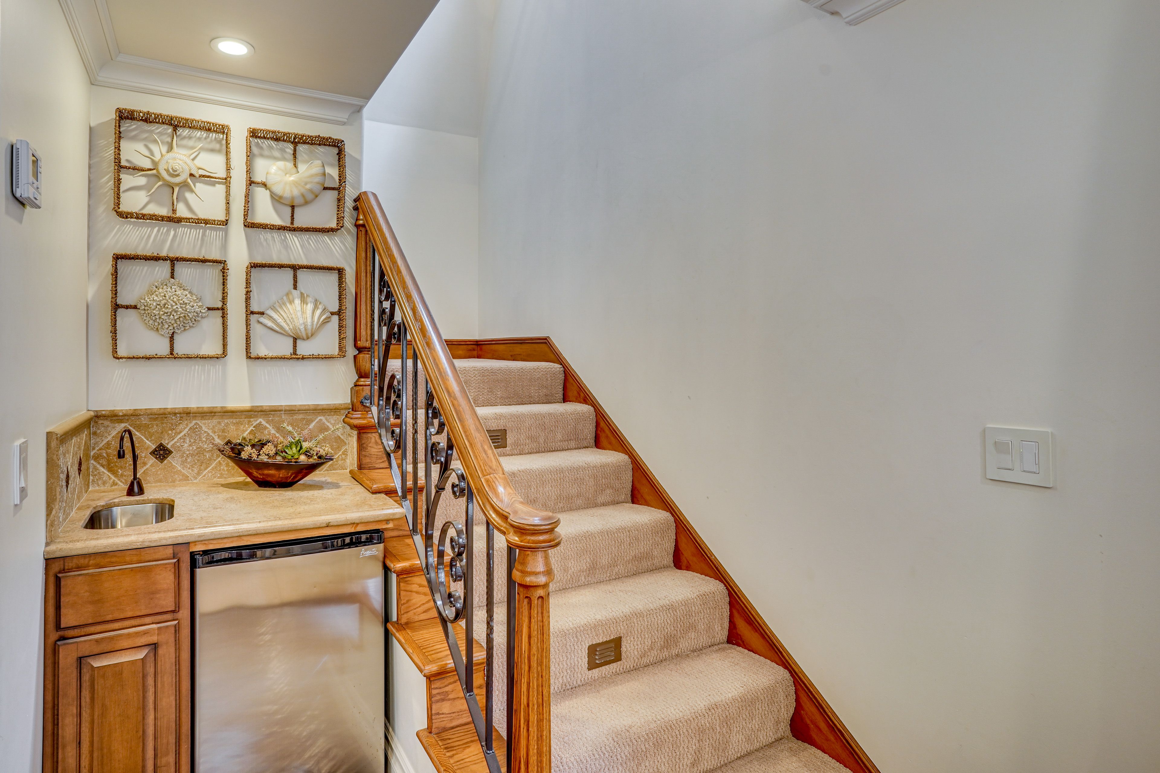 Stairs to Access Top Level