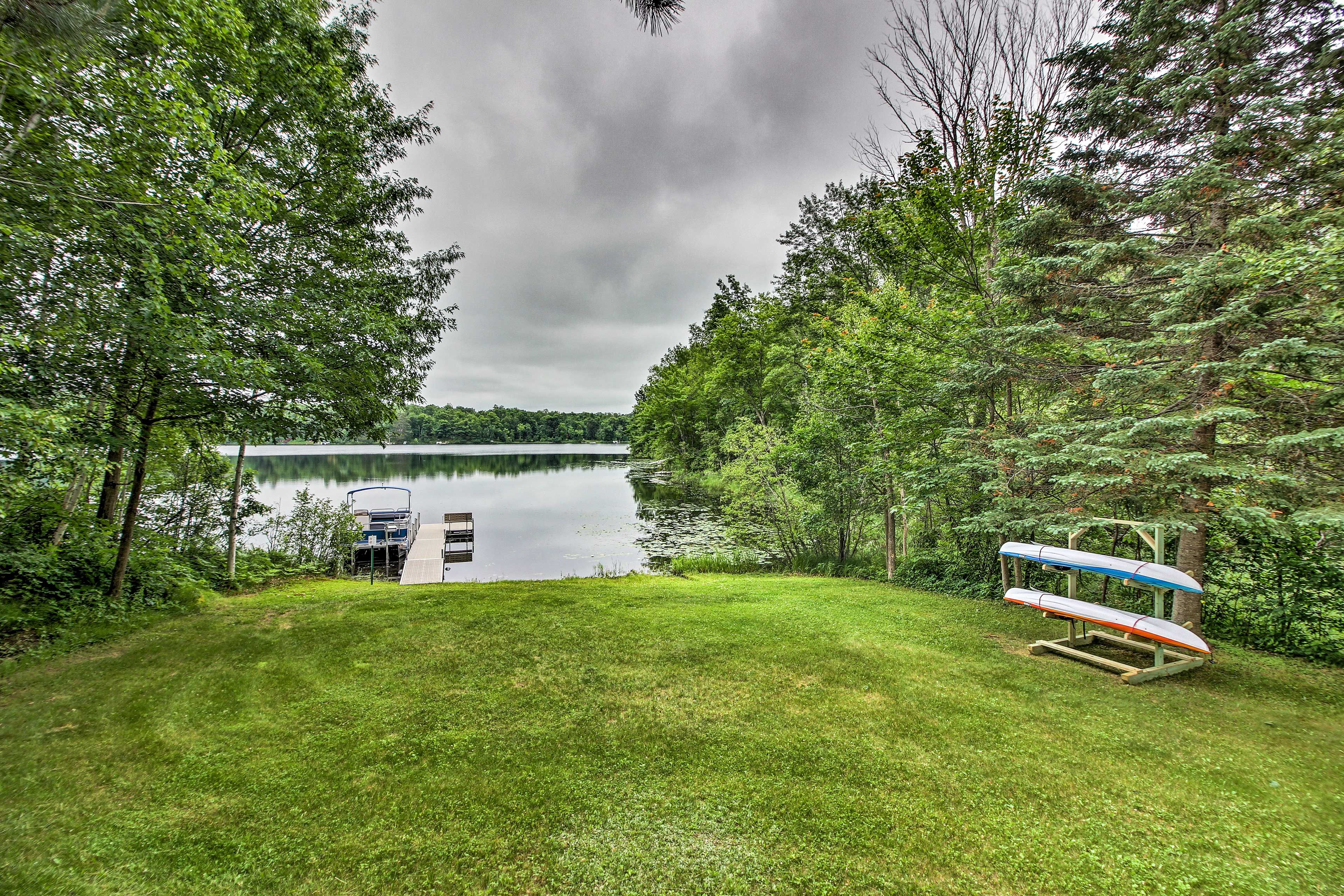 You'll be surrounded only by the natural wilderness.