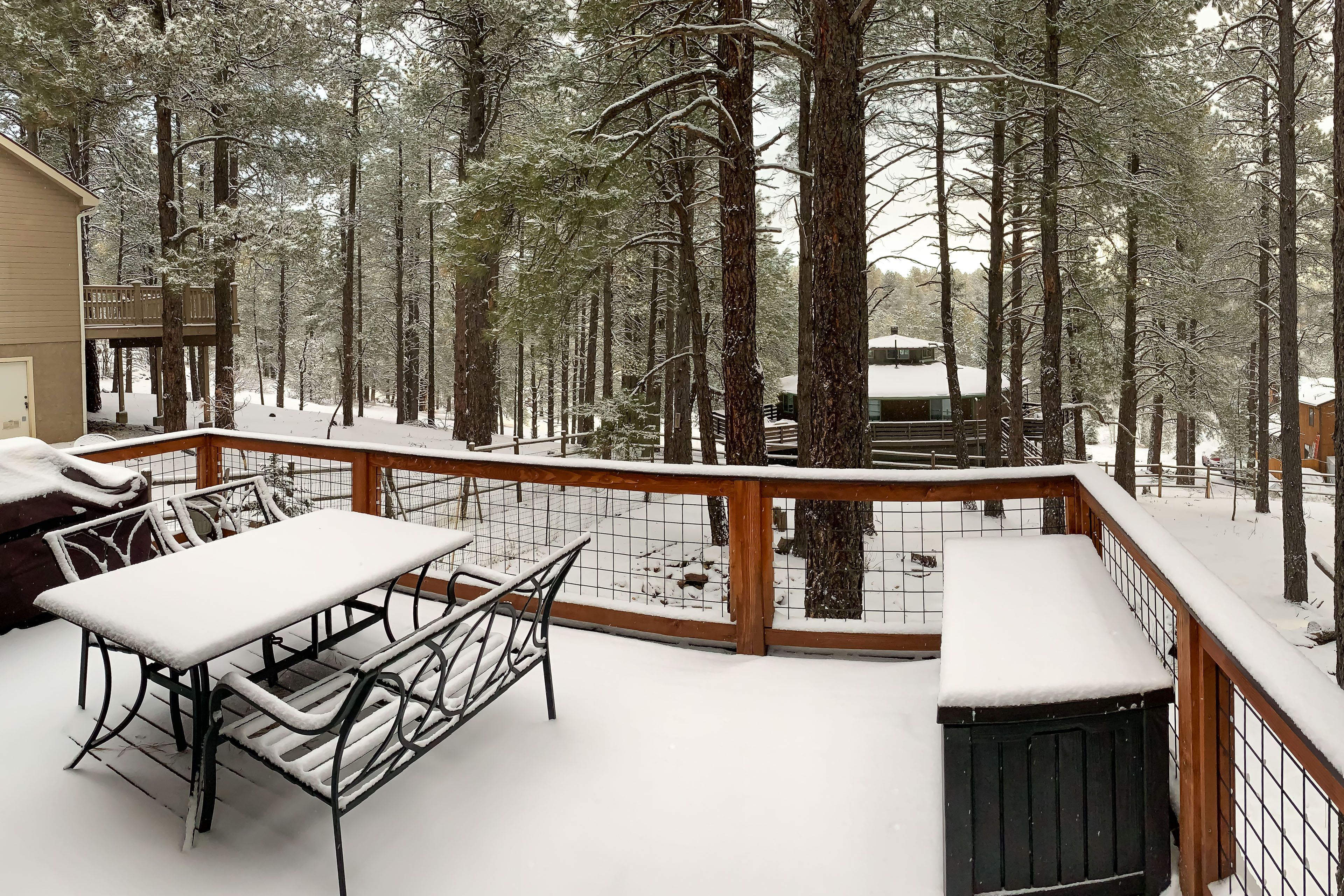 Deck in Winter
