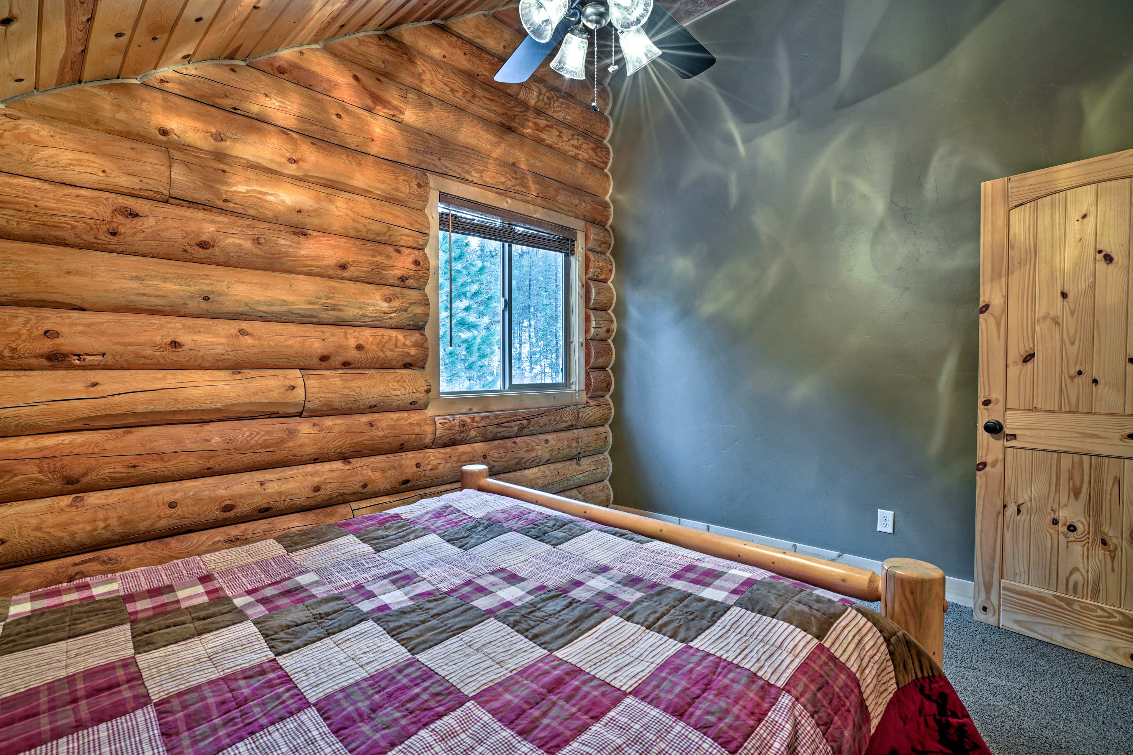 Wake up well rested and rejuvenated.