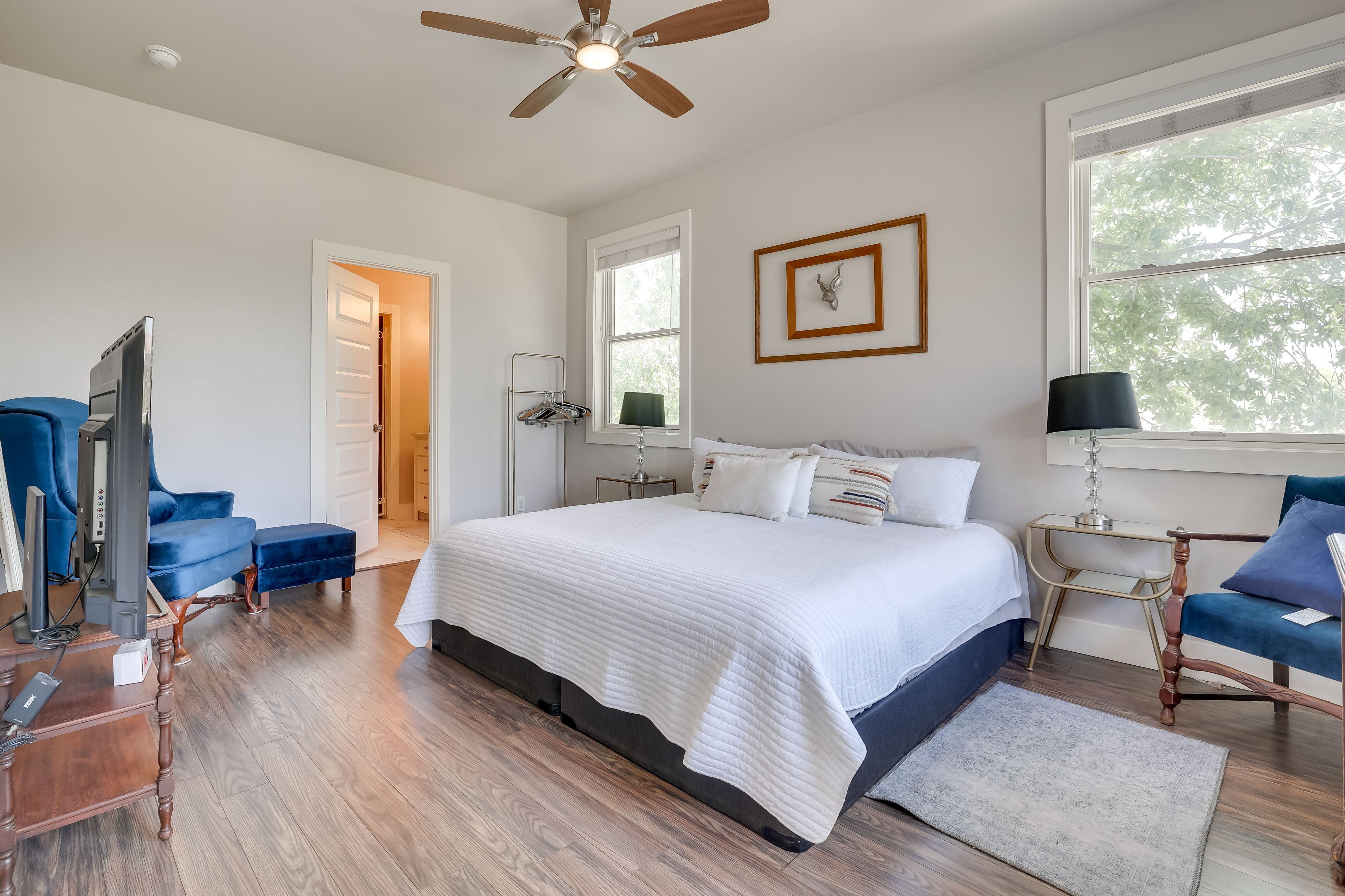 Bedroom 1 | King Bed | Linens Provided | 2nd Floor