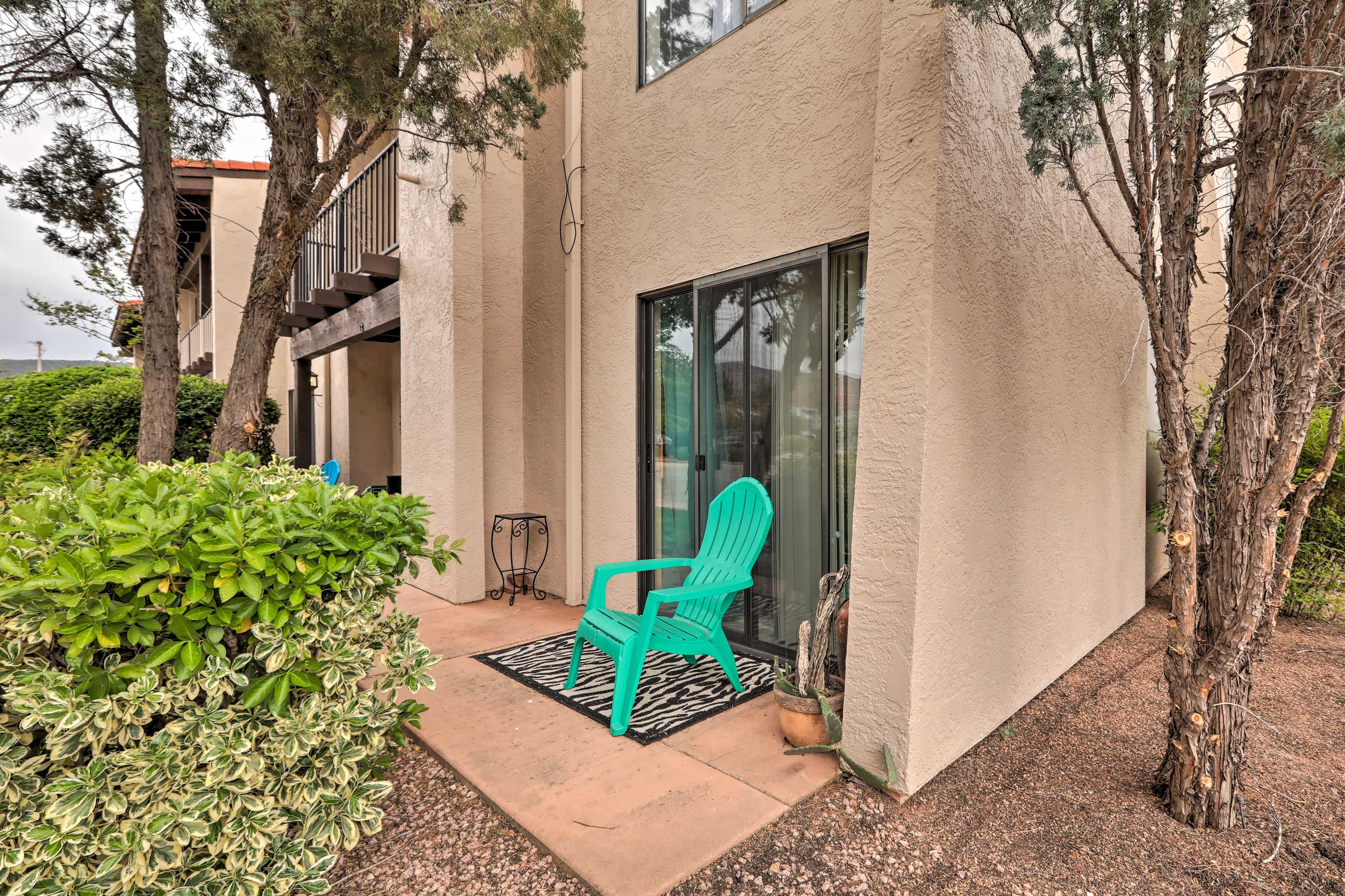 Step outside for some fresh air.