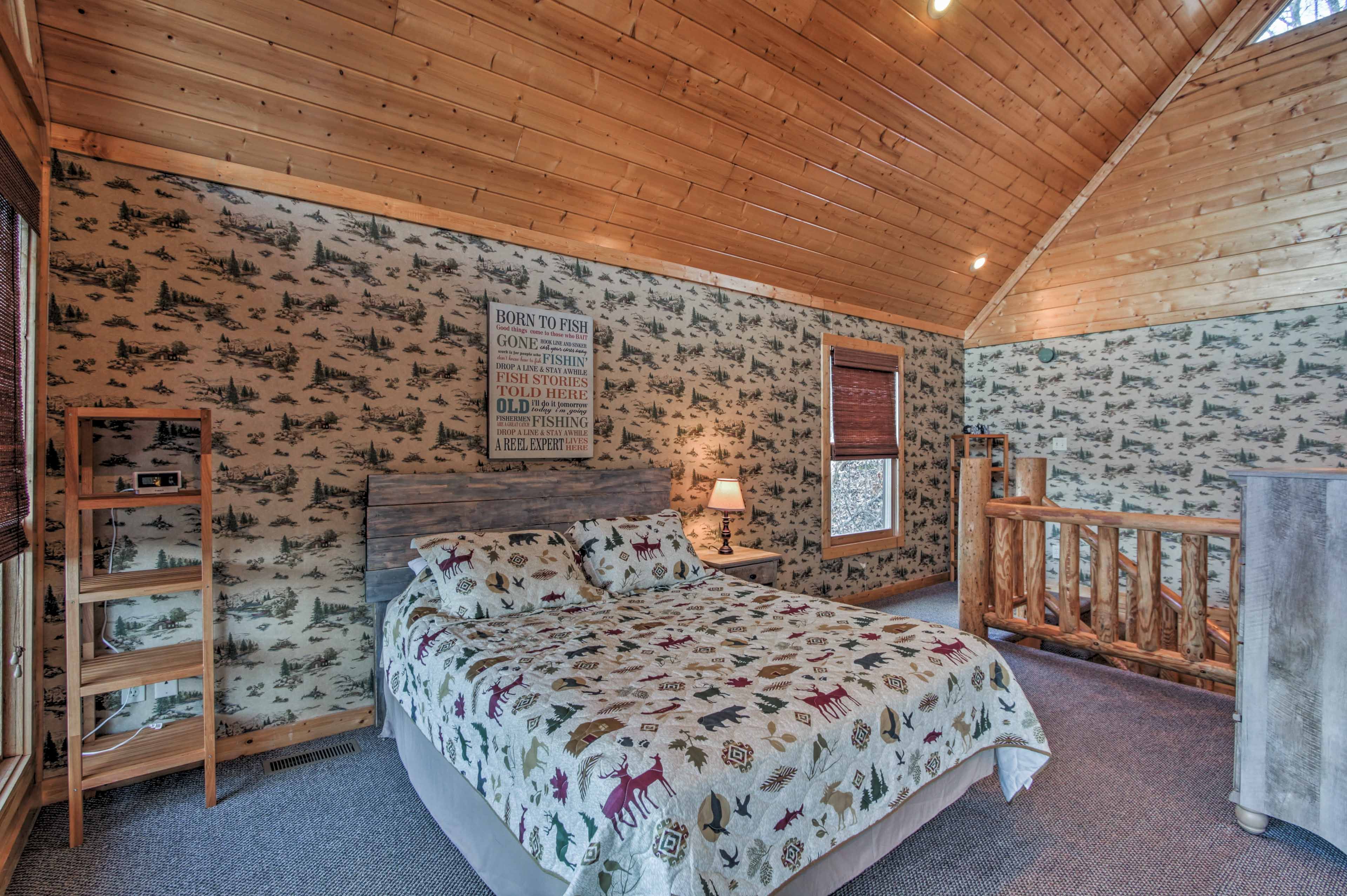 Both bedrooms have comfortable queen mattresses.