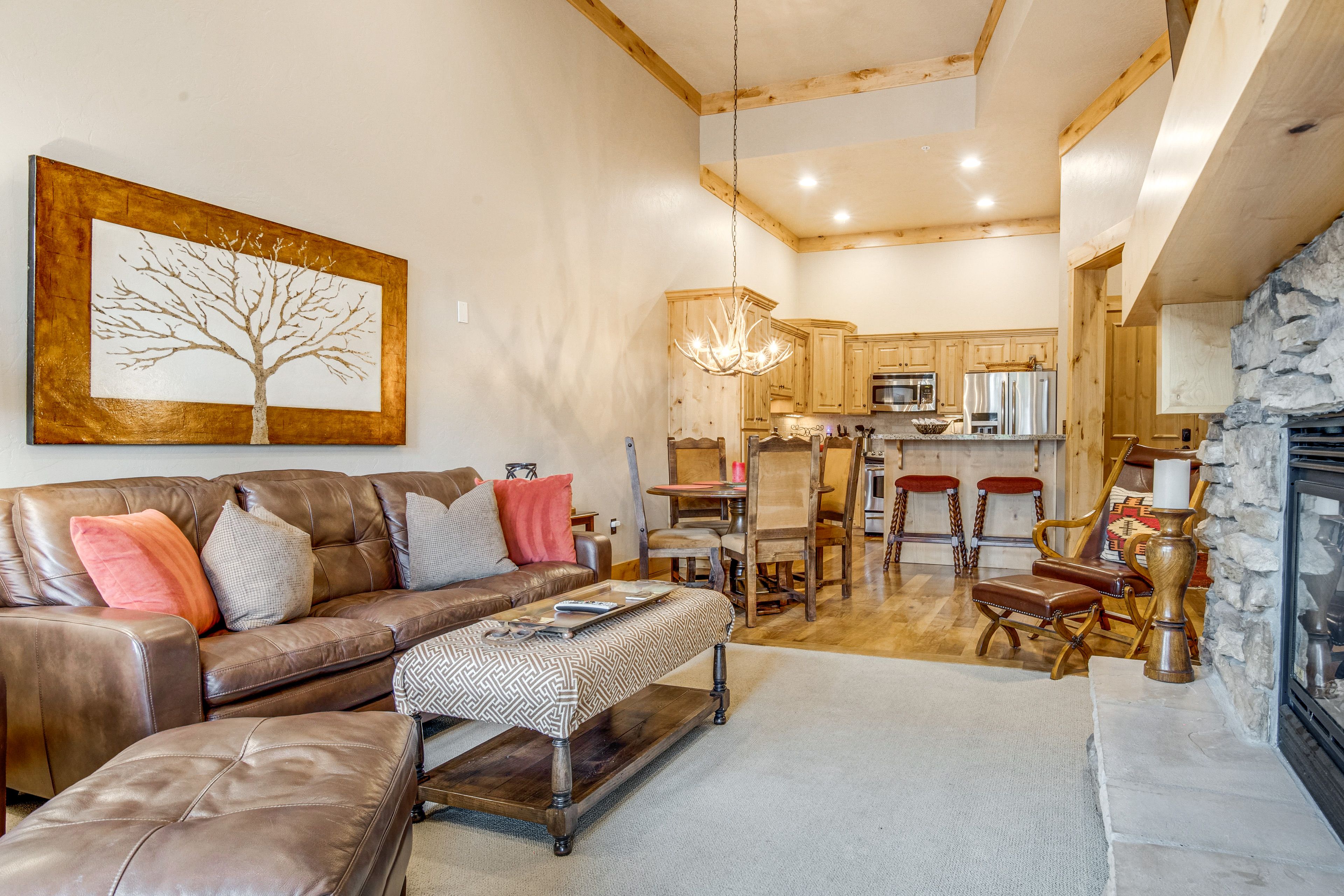 Living Room | Kitchen | Dining Area