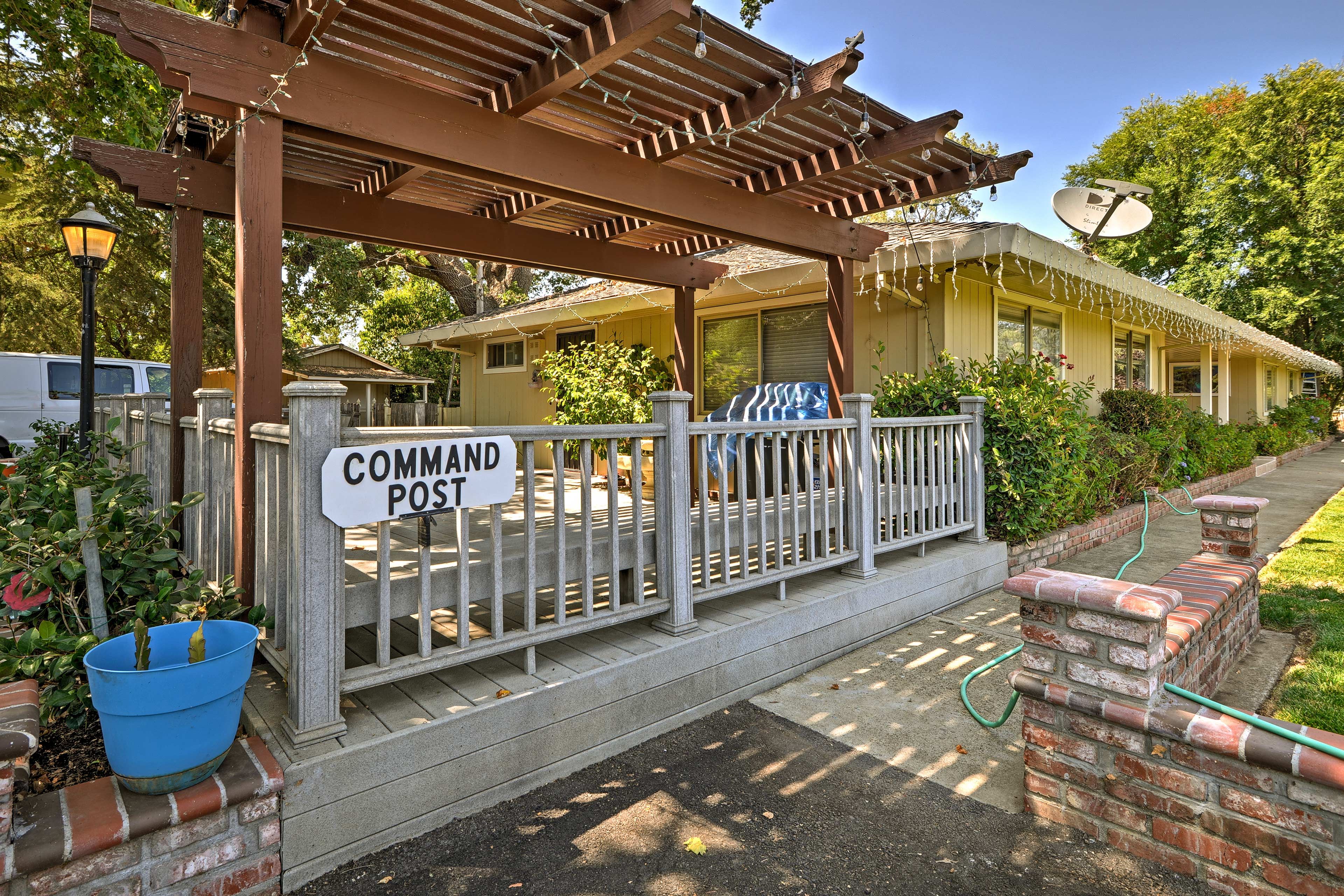 Side Patio | Gas Grill