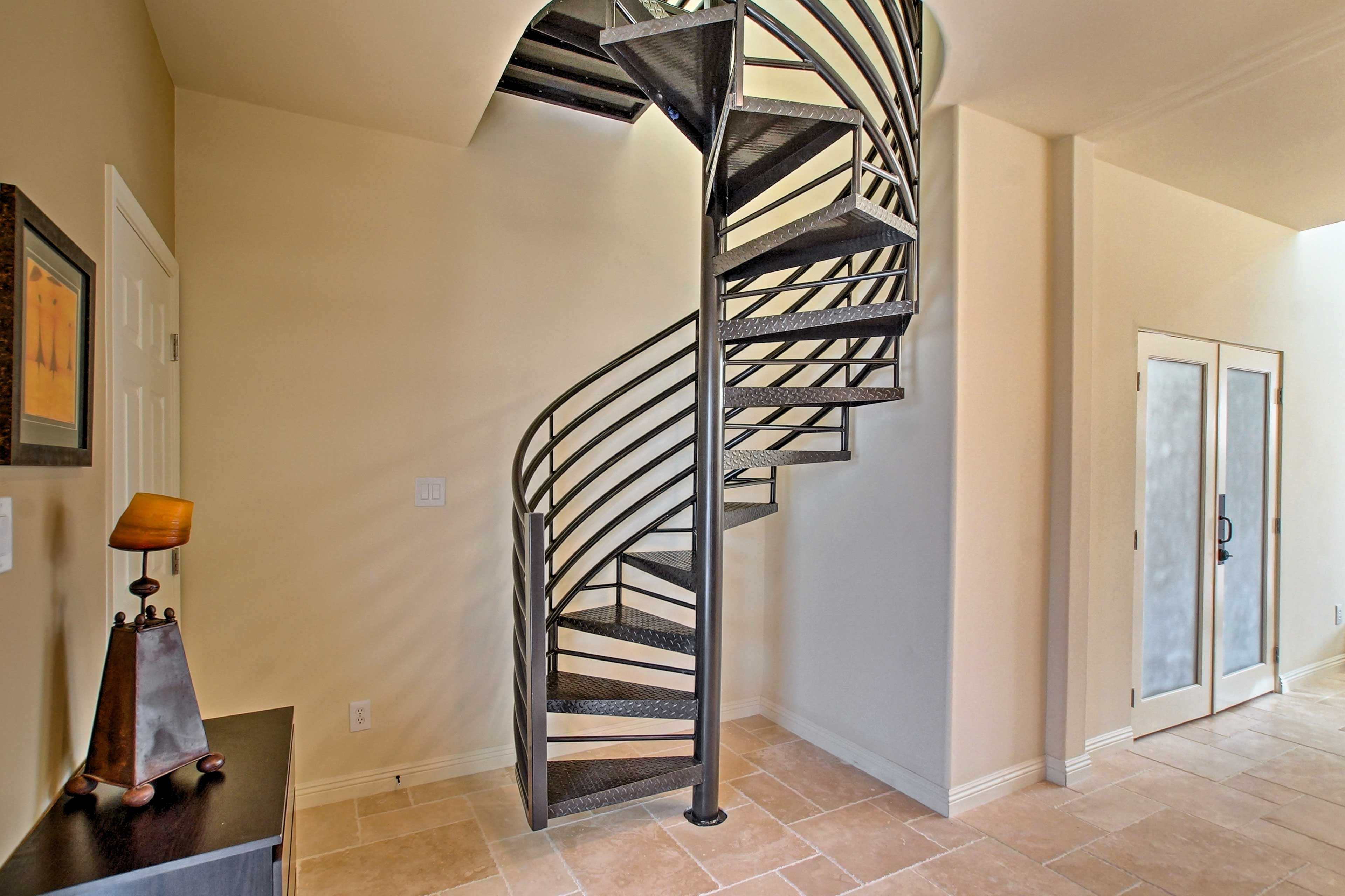Stairs to Bedroom