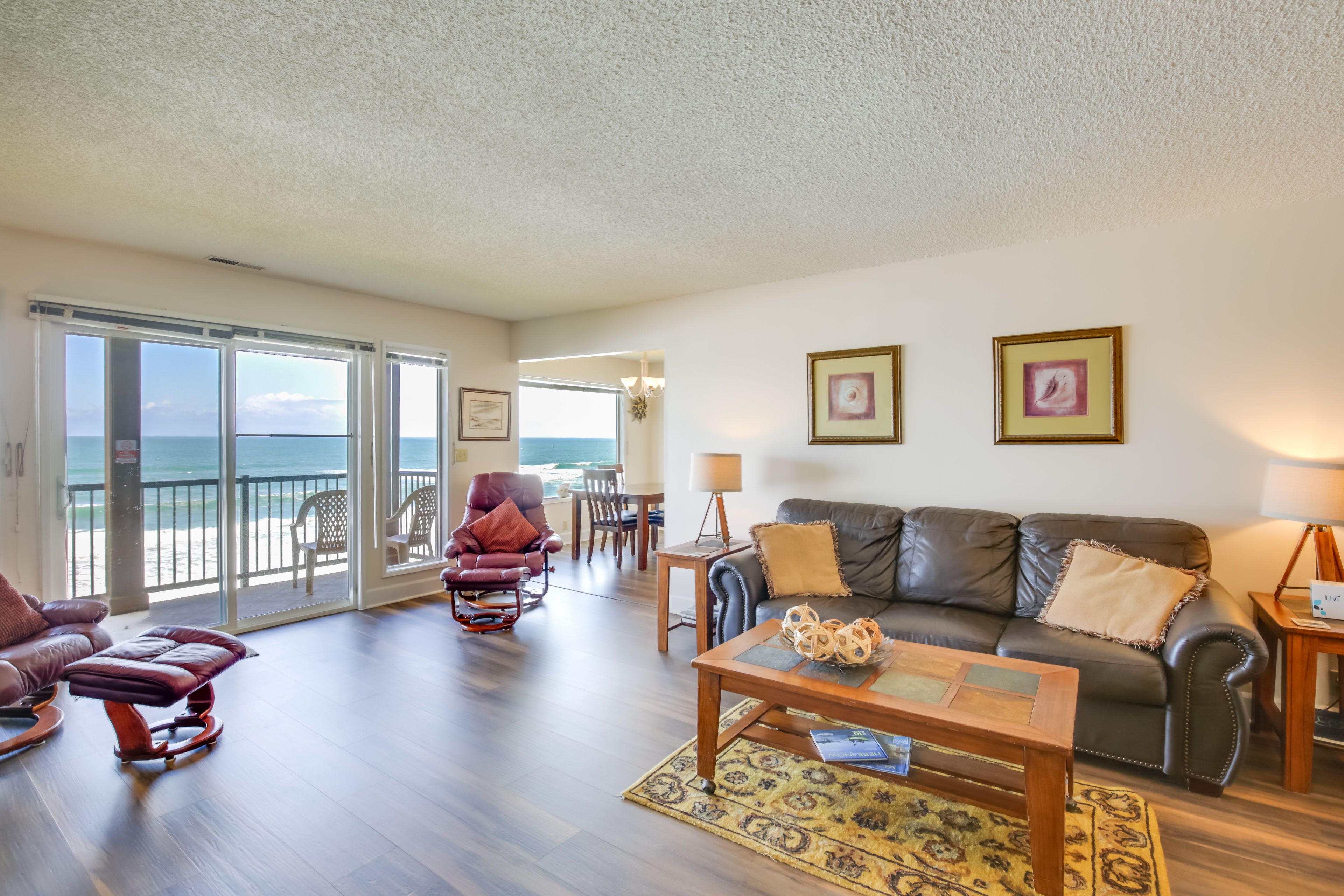 Living Room | Main Level | Flat-Screen TV | DVD Player | Fireplace