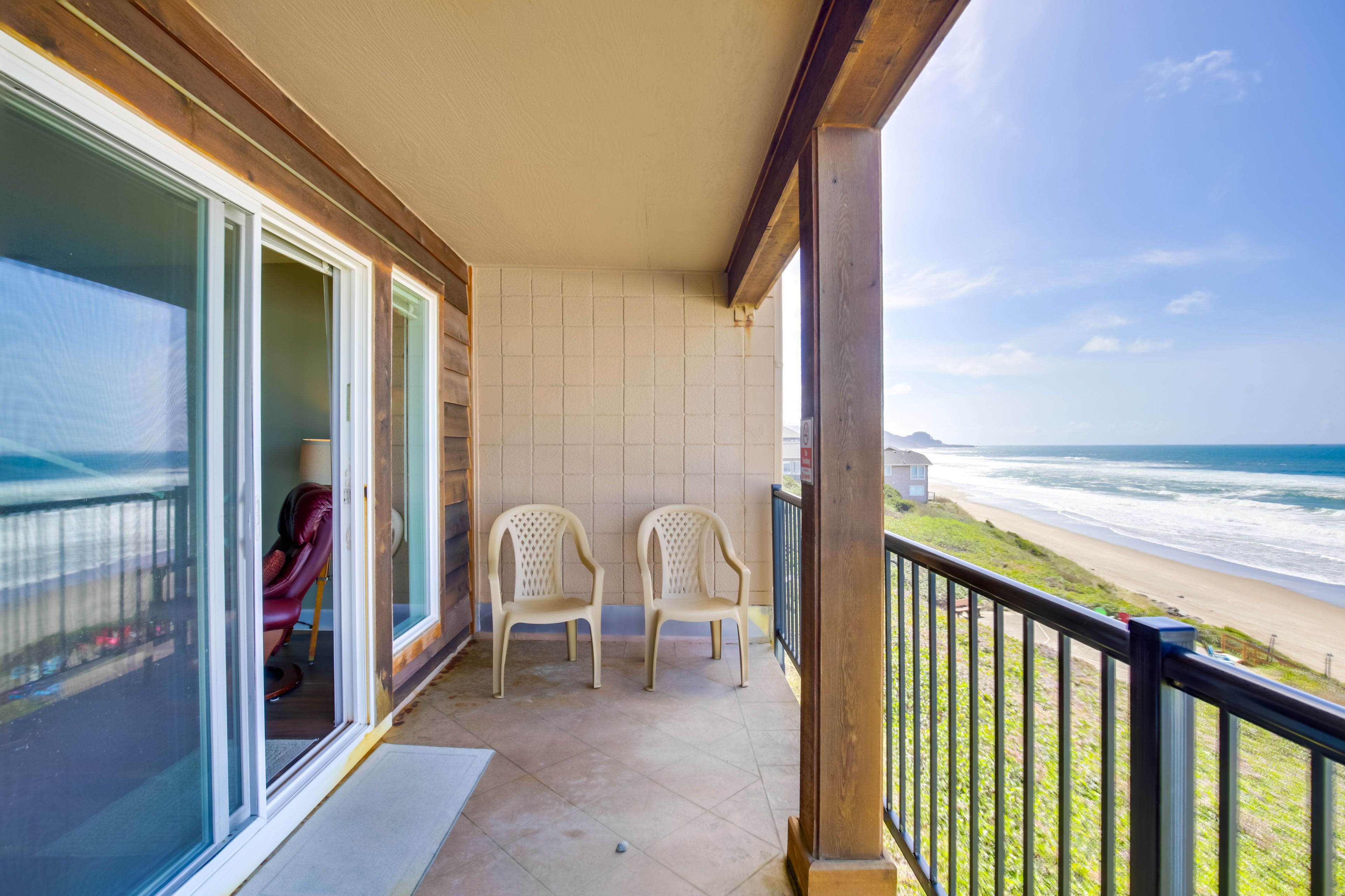 Patio | Oceanfront Views